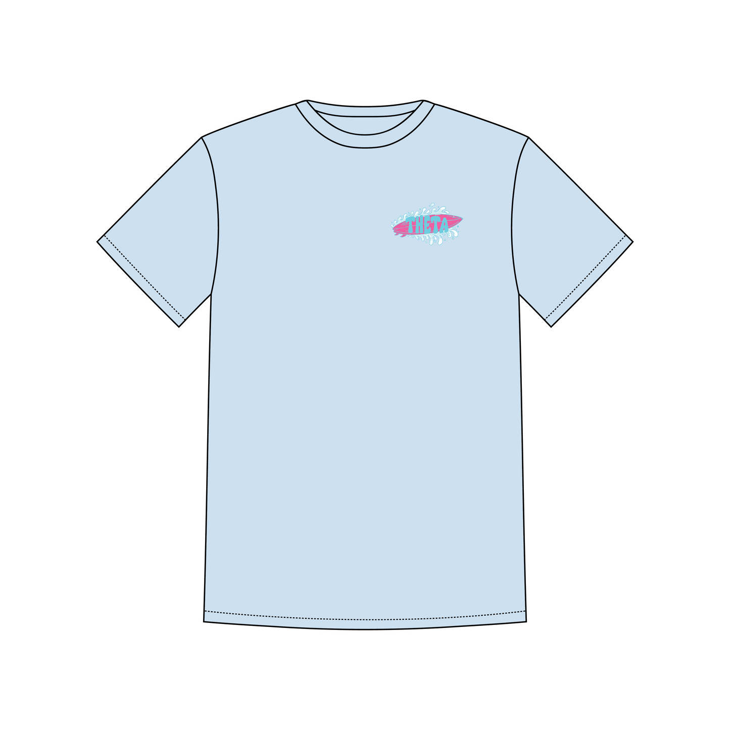 University of California, Santa Barbara x Kappa Alpha Theta 'Spring Philanthropy' Gildan Heavy Cotton Tee