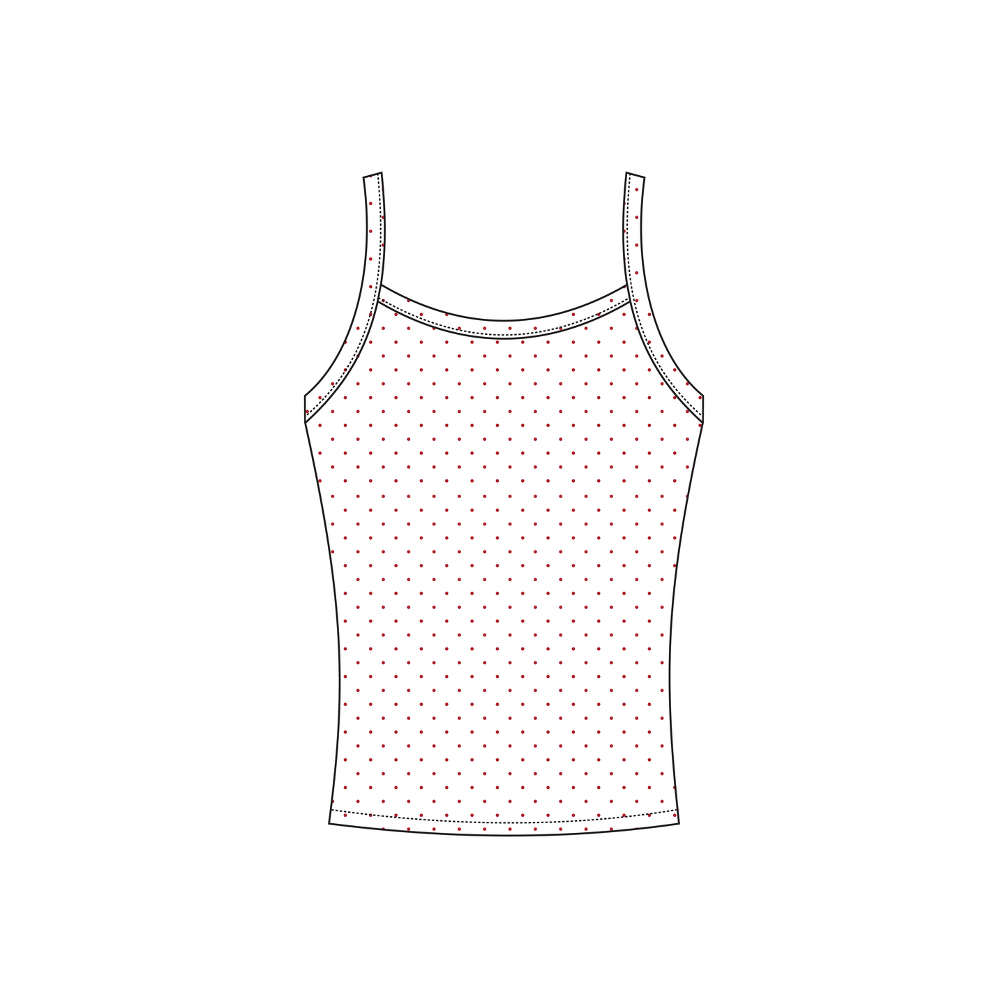 University of Missouri (Mizzou) x Alpha Chi Omega 'Bid day' Evie Tank Top