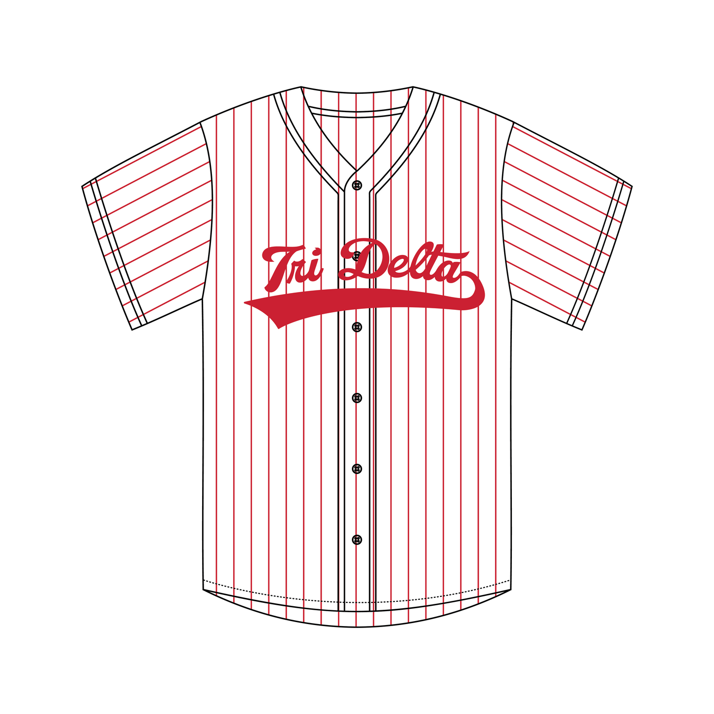 Stephen F. Austin State University x Delta Delta Delta 'Spring work week' Signature Baseball Jersey