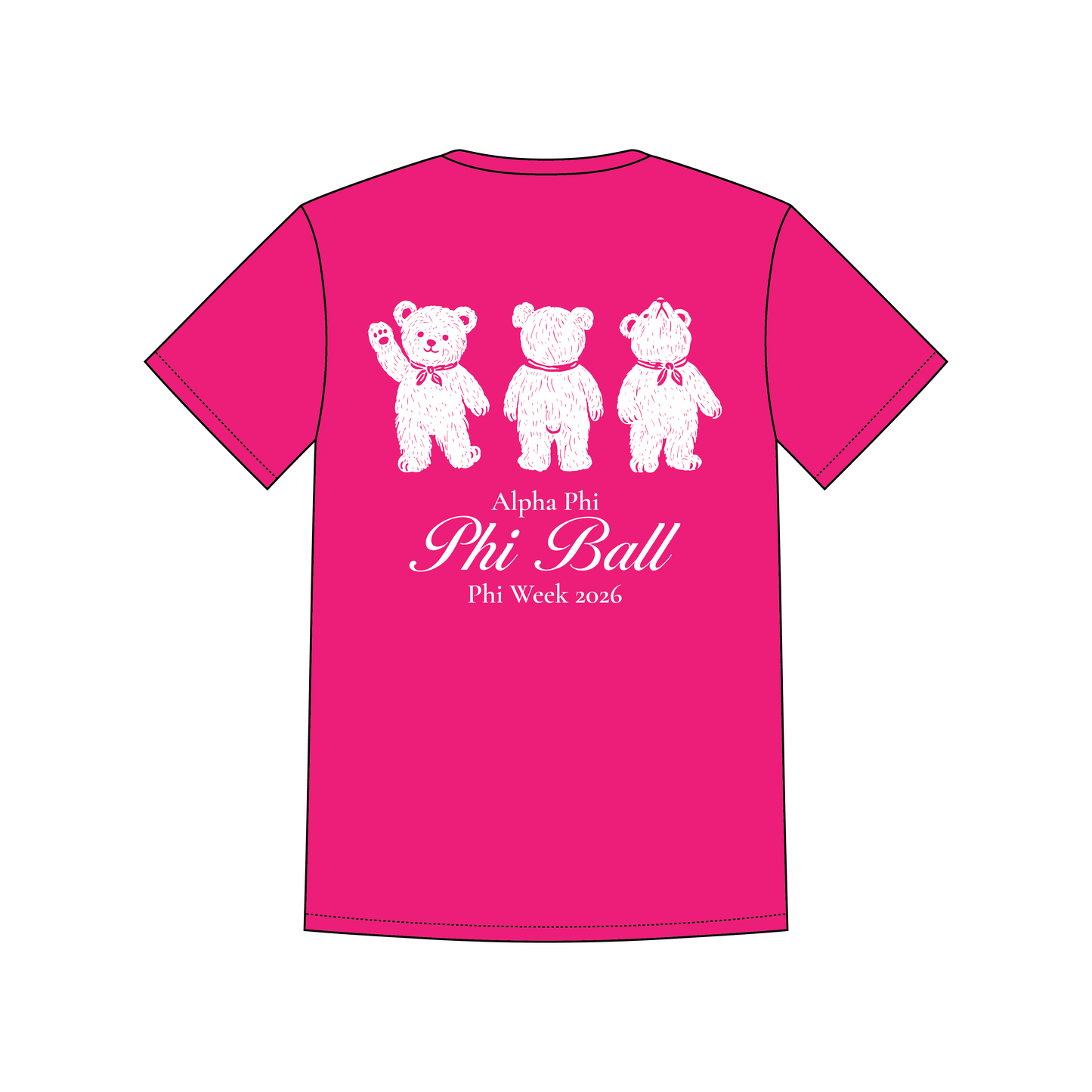 University of California, Santa Barbara x Alpha Phi 'Phi Week 2026' Gildan Heavy Cotton Tee