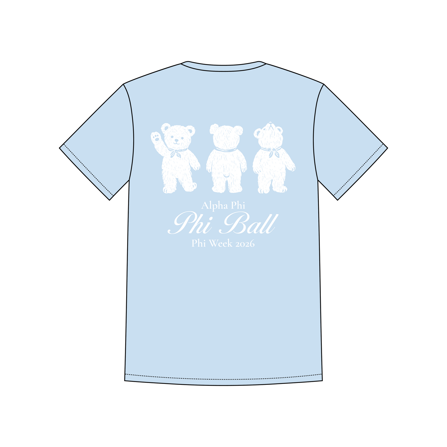 University of California, Santa Barbara x Alpha Phi 'Phi Week 2026' Gildan Heavy Cotton Tee
