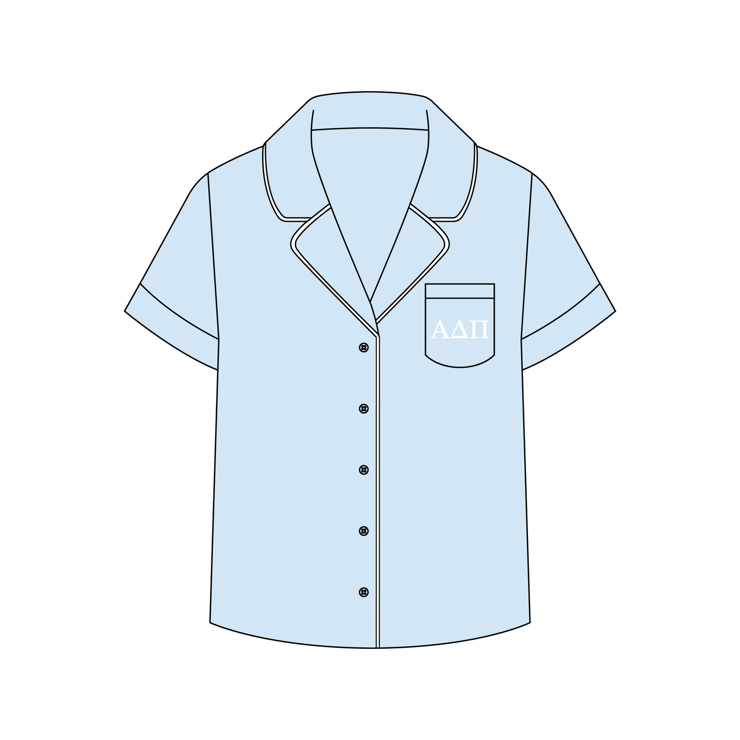 UCLA x Alpha Delta Pi 'Pajamas' Signature Pajama Set