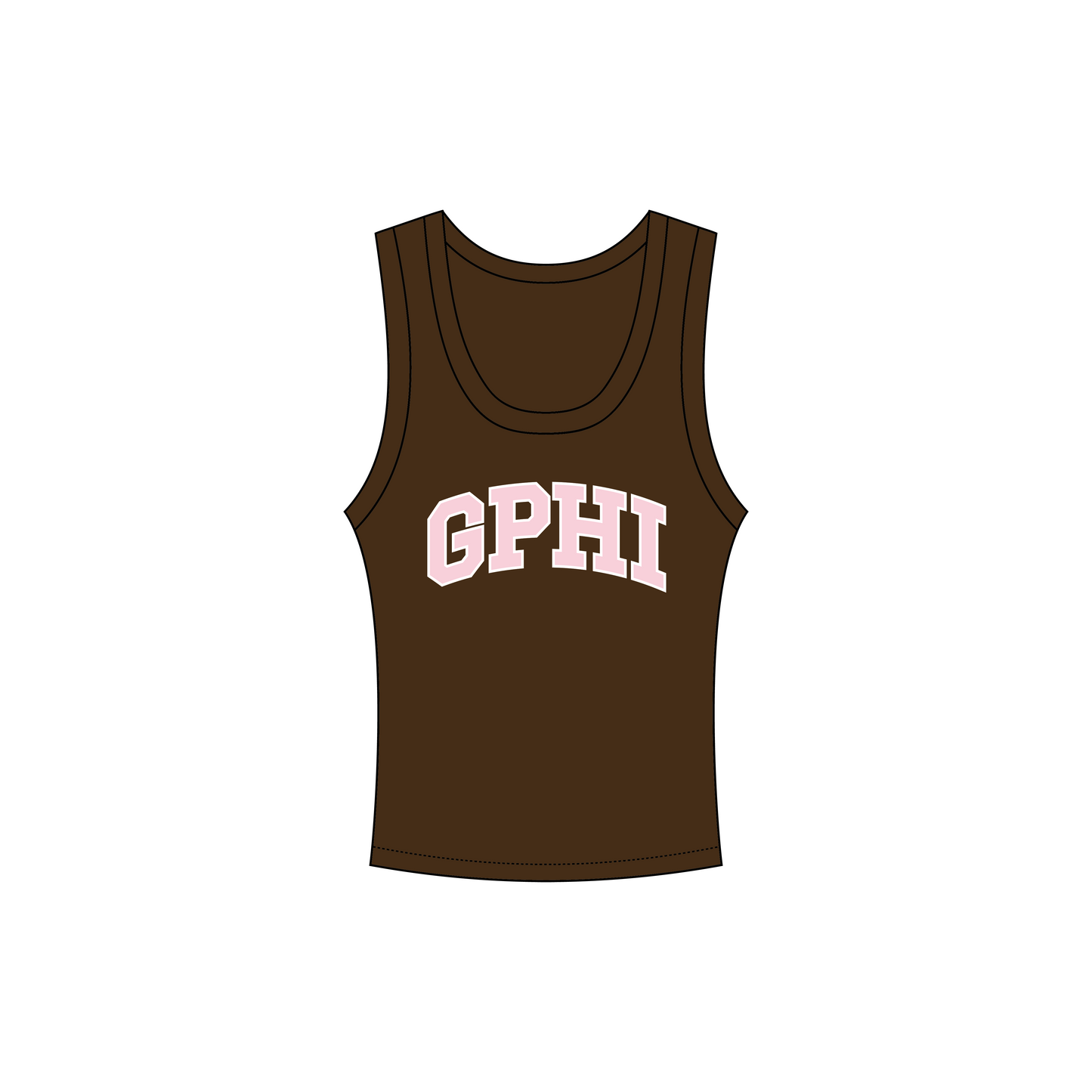 University of North Dakota x Gamma Phi Beta 'First day of class' Nova Tank Top