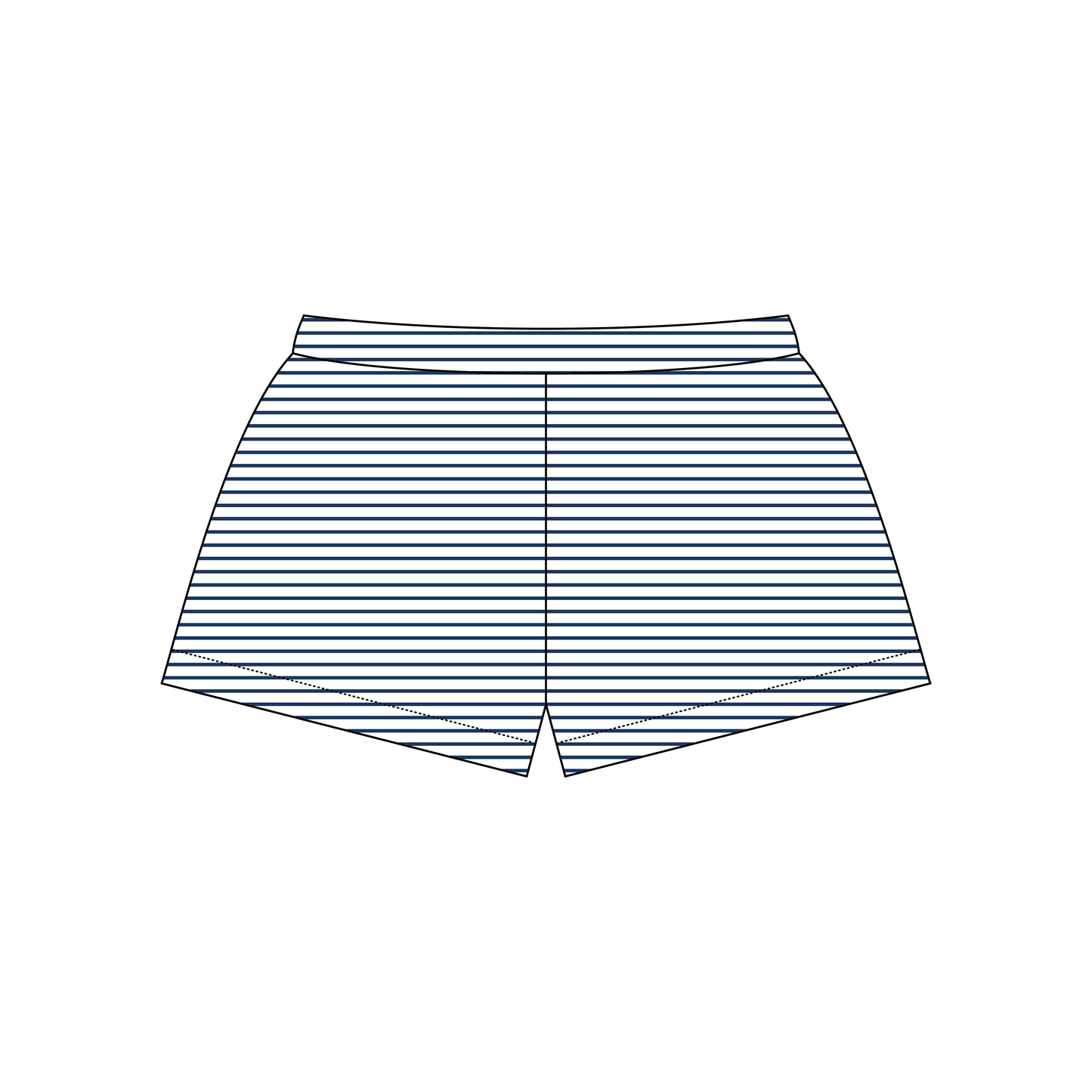 Georgia Institute of Technology x Alpha Delta Pi 'Work Week' Kelly Cotton Boxing Shorts