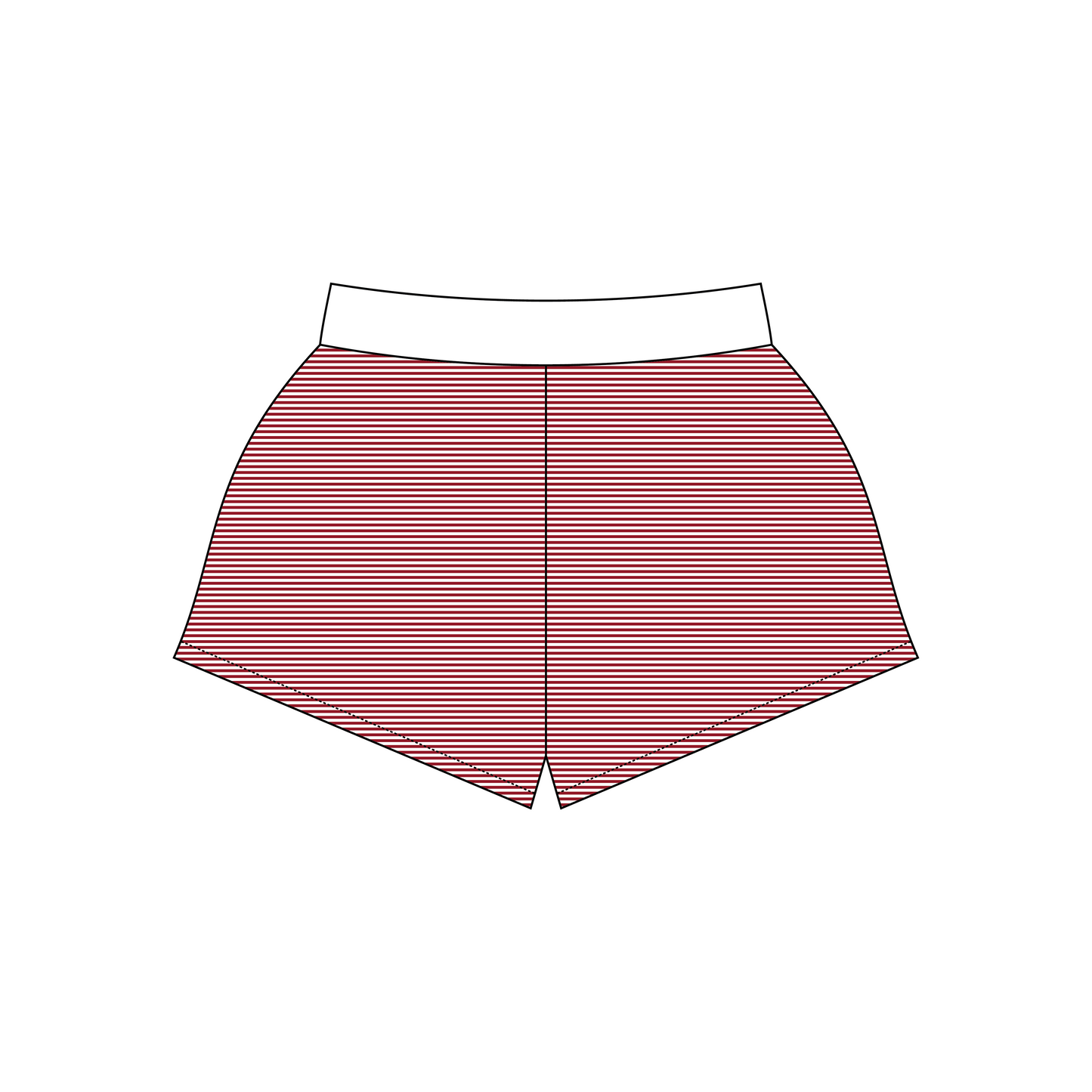University of Maryland, College Park x Alpha Chi Omega 'fall merch' Ferbie Sweatshorts