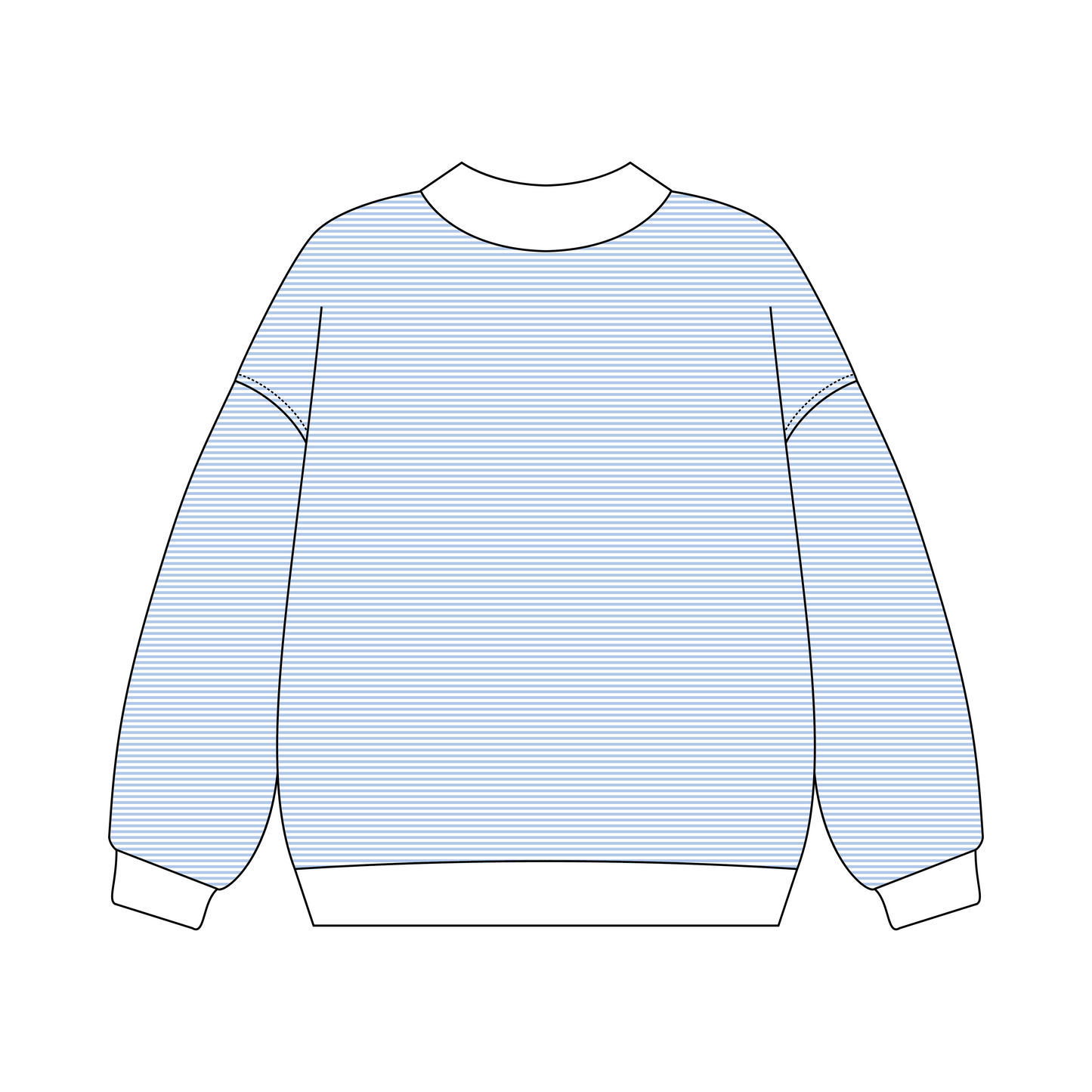 Duquesne University x Alpha Phi 'First day of class' Signature Mockneck
