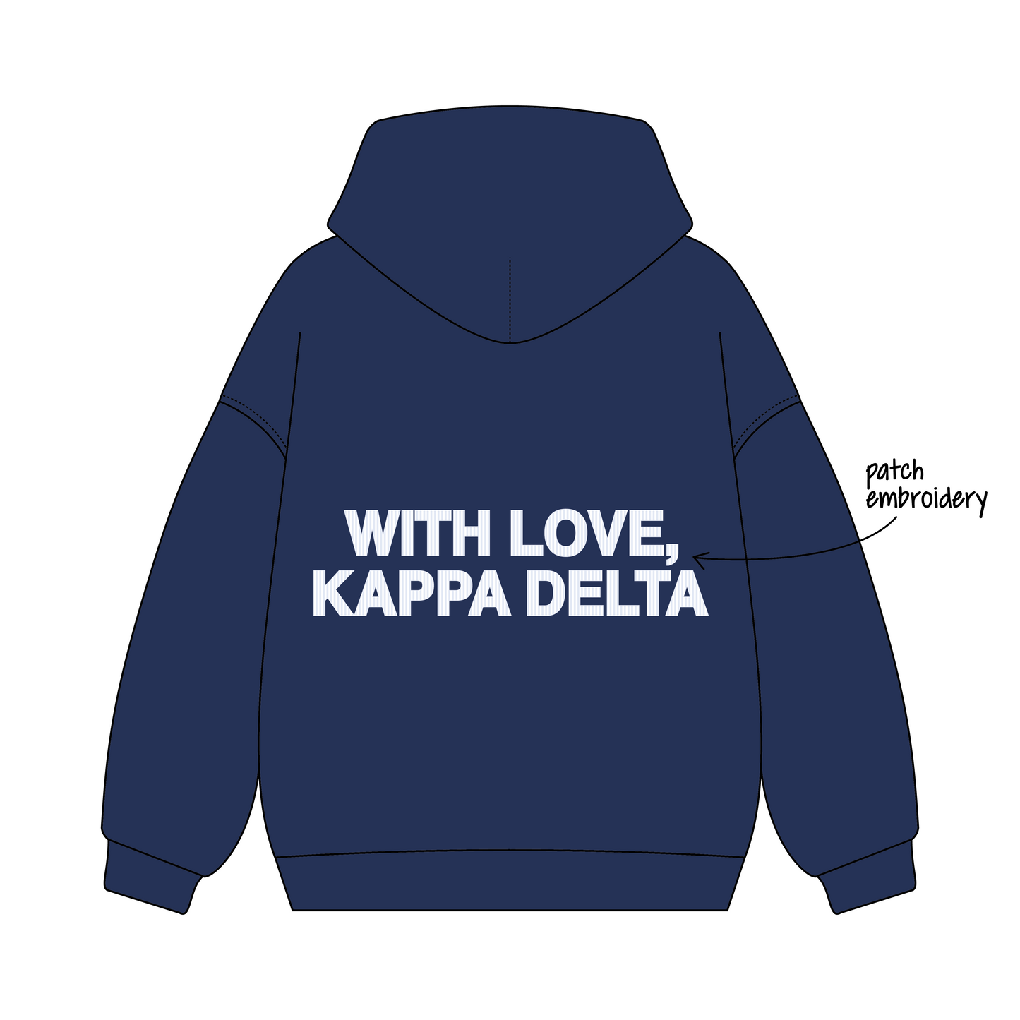 University of Washington x Kappa Delta 'Fall Recruitment 26' Signature Hoodie
