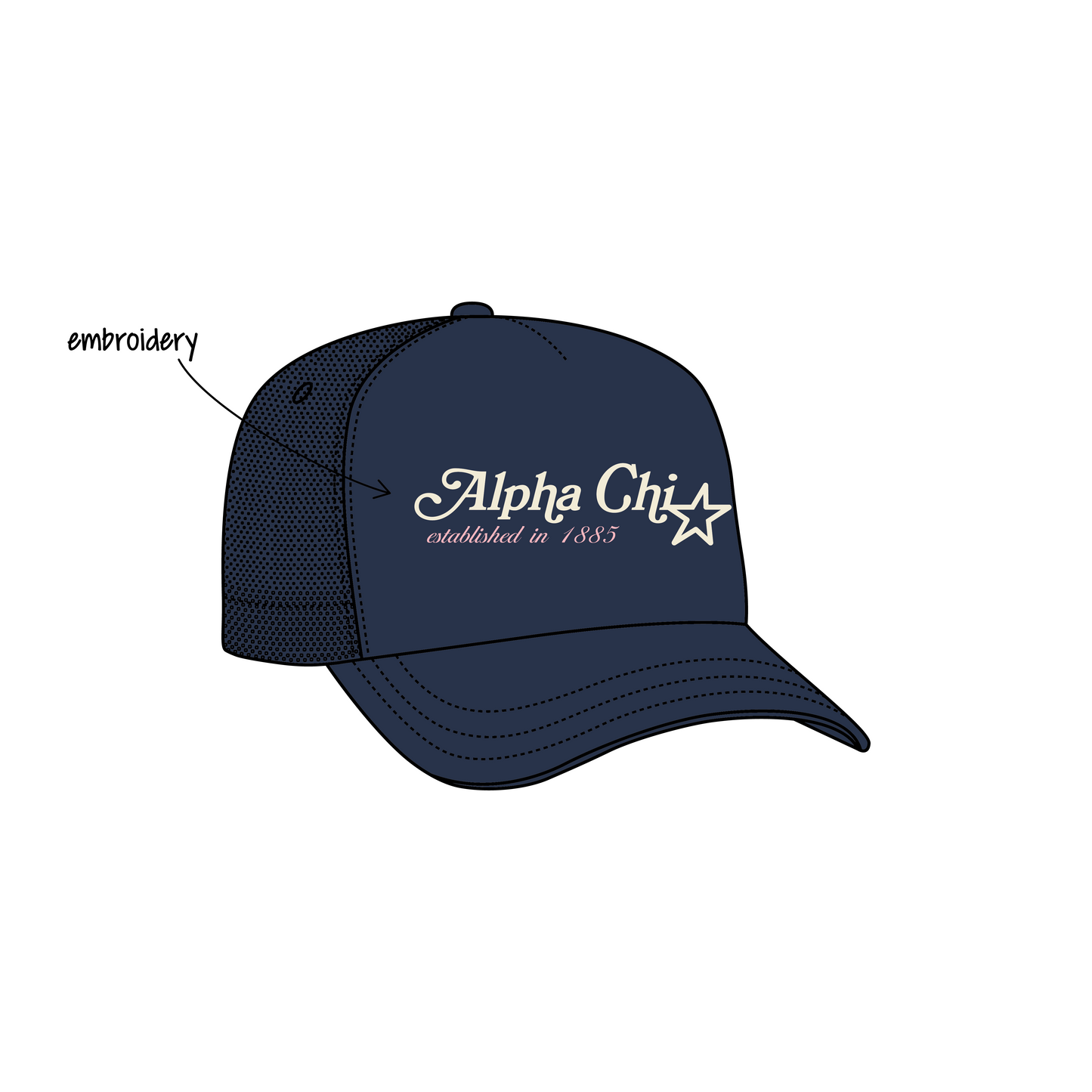 Chapman University x Alpha Chi Omega 'First Week of Classes 2026' Otto Cap 39-165