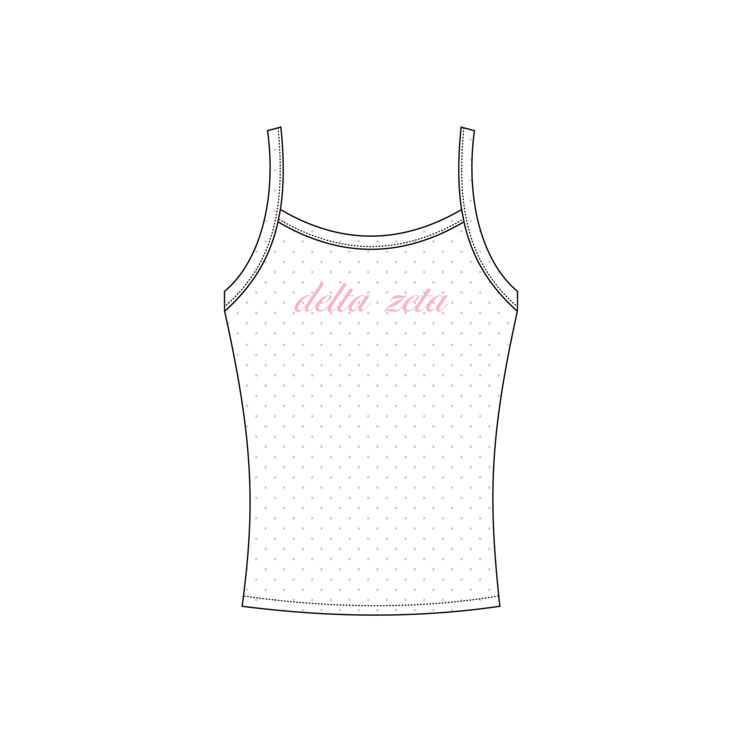 University of Tennessee (Knoxville) x Delta Zeta 'Work Week 2026' Evie Tank Top
