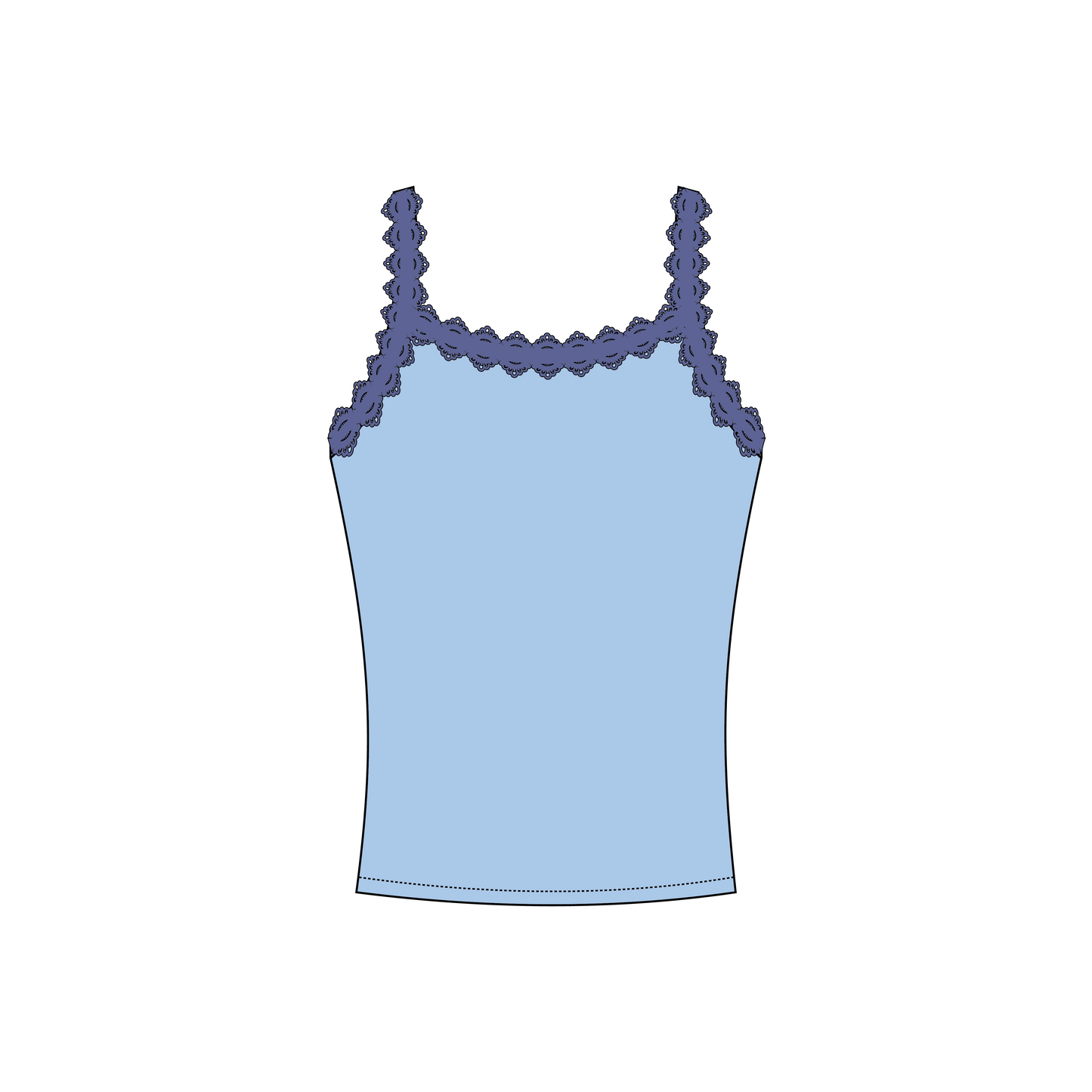 University of California, Berkeley x Alpha Delta Pi 'FDOC (first day of class)' Evie Tank Top
