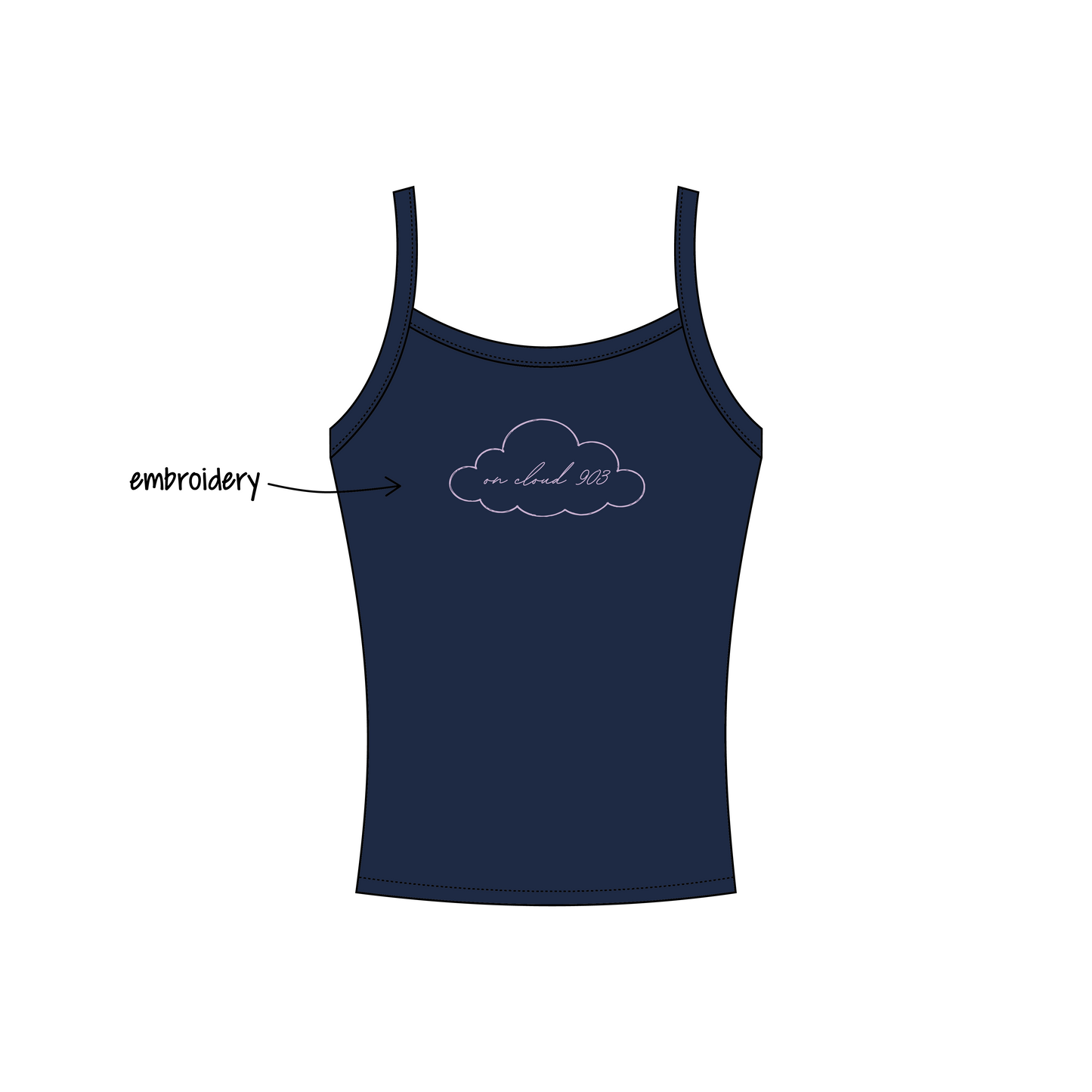 University of Florida x Delta Zeta 'Bid Day Merch' Evie Tank Top