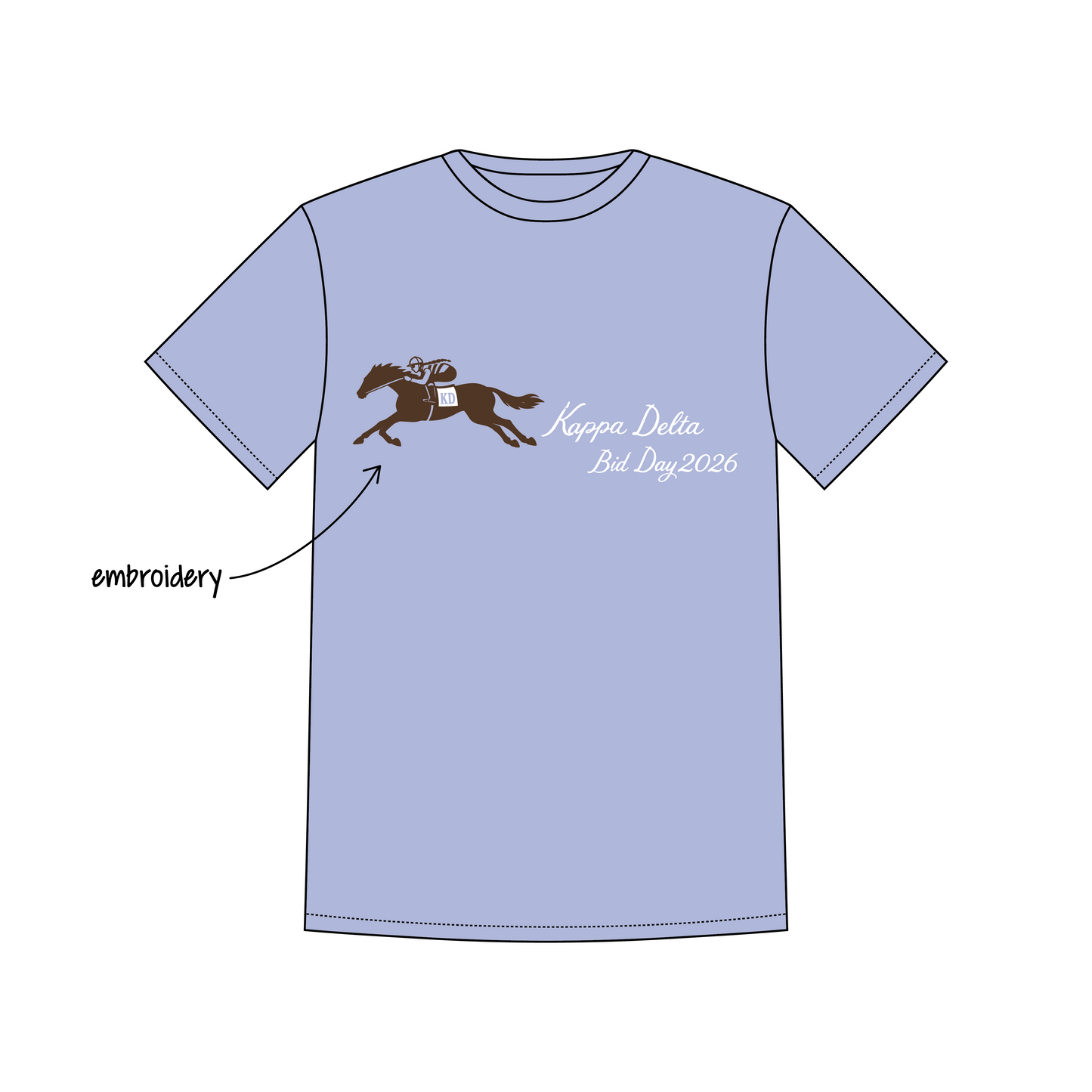 University of Washington x Kappa Delta 'Bid Day 2026!' Leo T-Shirt