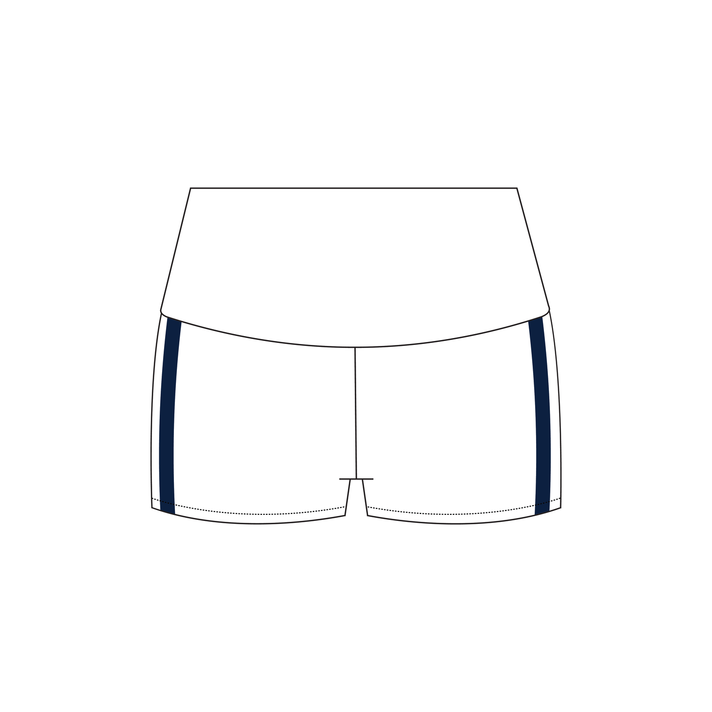 University of Arizona x Kappa Alpha Theta 'Game Day 2026' Haven Foldover Shorts
