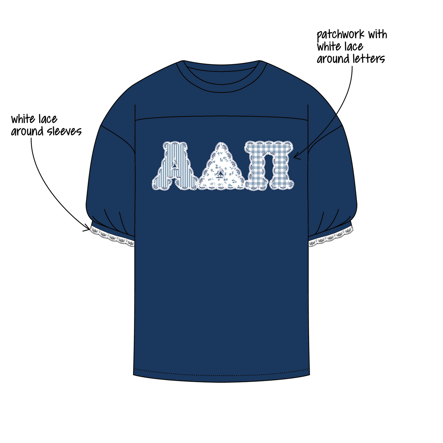 Texas Tech University x Alpha Delta Pi 'Bid day' Summer Sorority Jersey