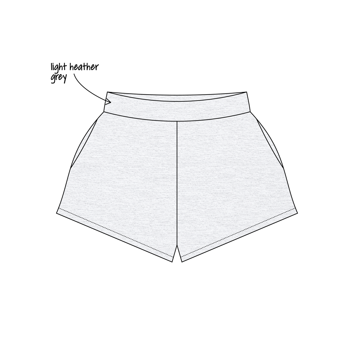 University of Mississippi (Ole Miss) x Delta Gamma 'First drop' Ferbie Sweatshorts