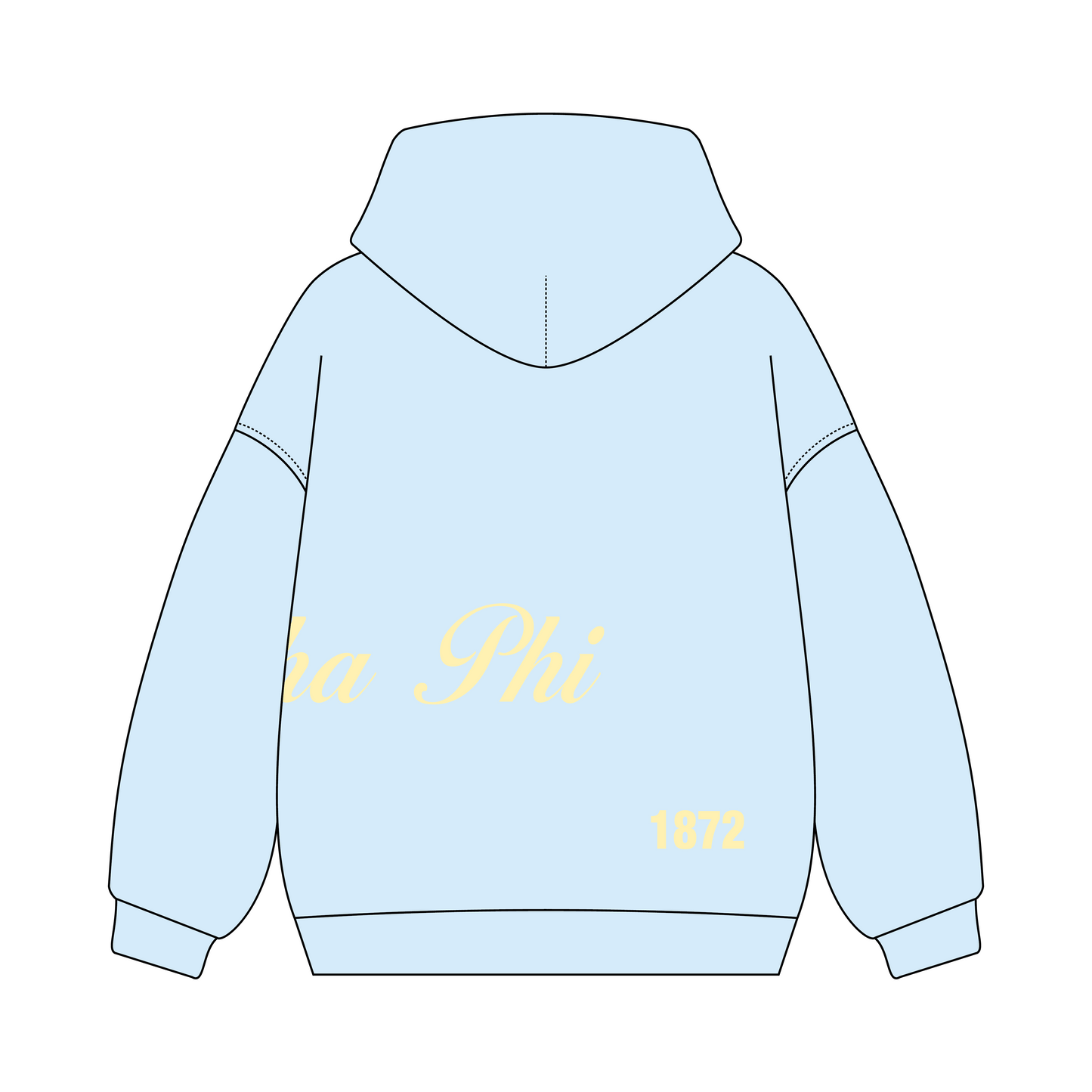 University of Washington x Alpha Phi 'Recruitment' Signature Hoodie