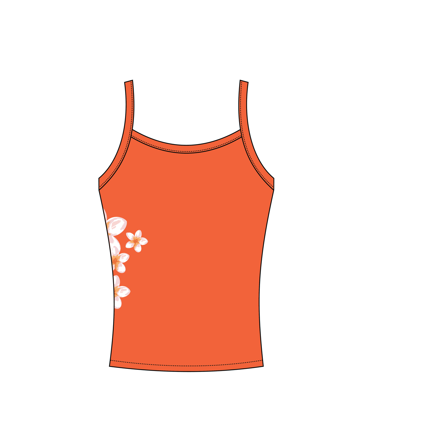 California State University, Long Beach x Delta Zeta 'Fall Recruitment' Evie Tank Top