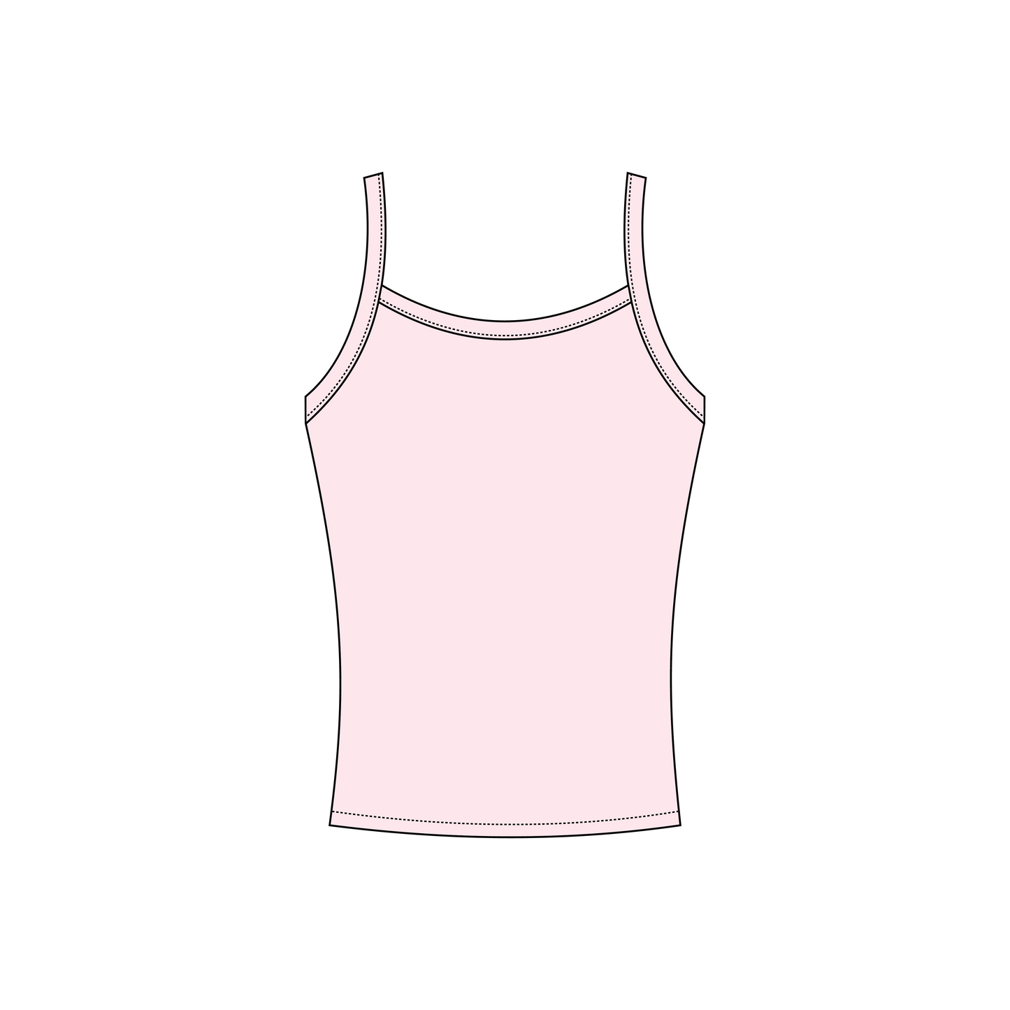 University of Iowa x Gamma Phi Beta 'Bid day' Evie Tank Top