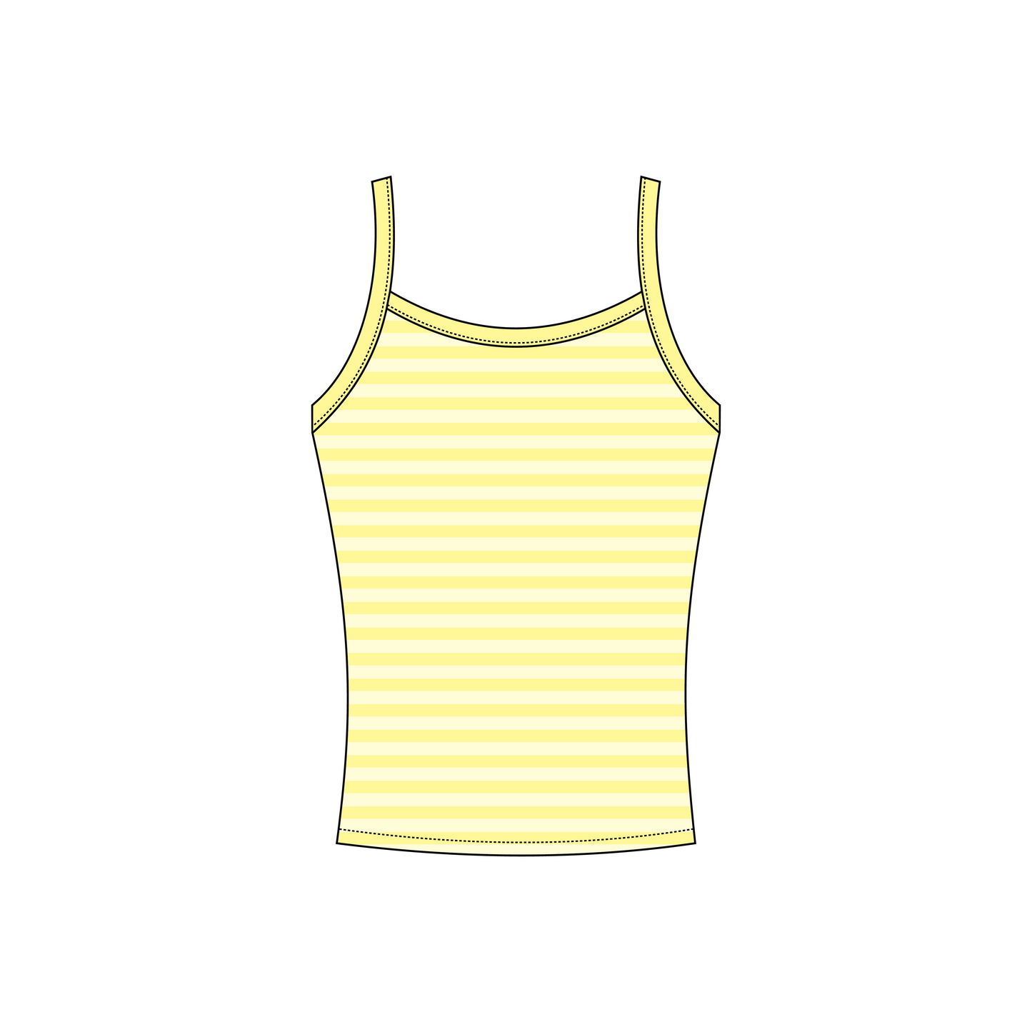 University of Virginia x Chi Omega 'Fall merch 2026' Evie Tank Top