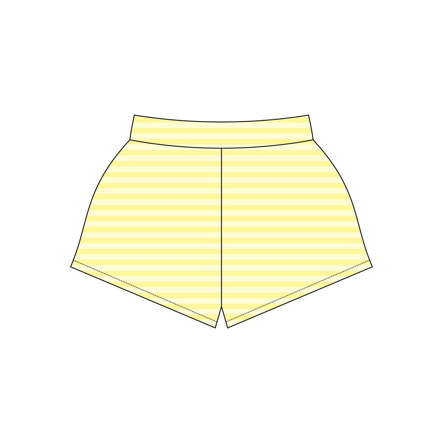 University of Virginia x Chi Omega 'Fall merch 2026' Ferbie Sweatshorts