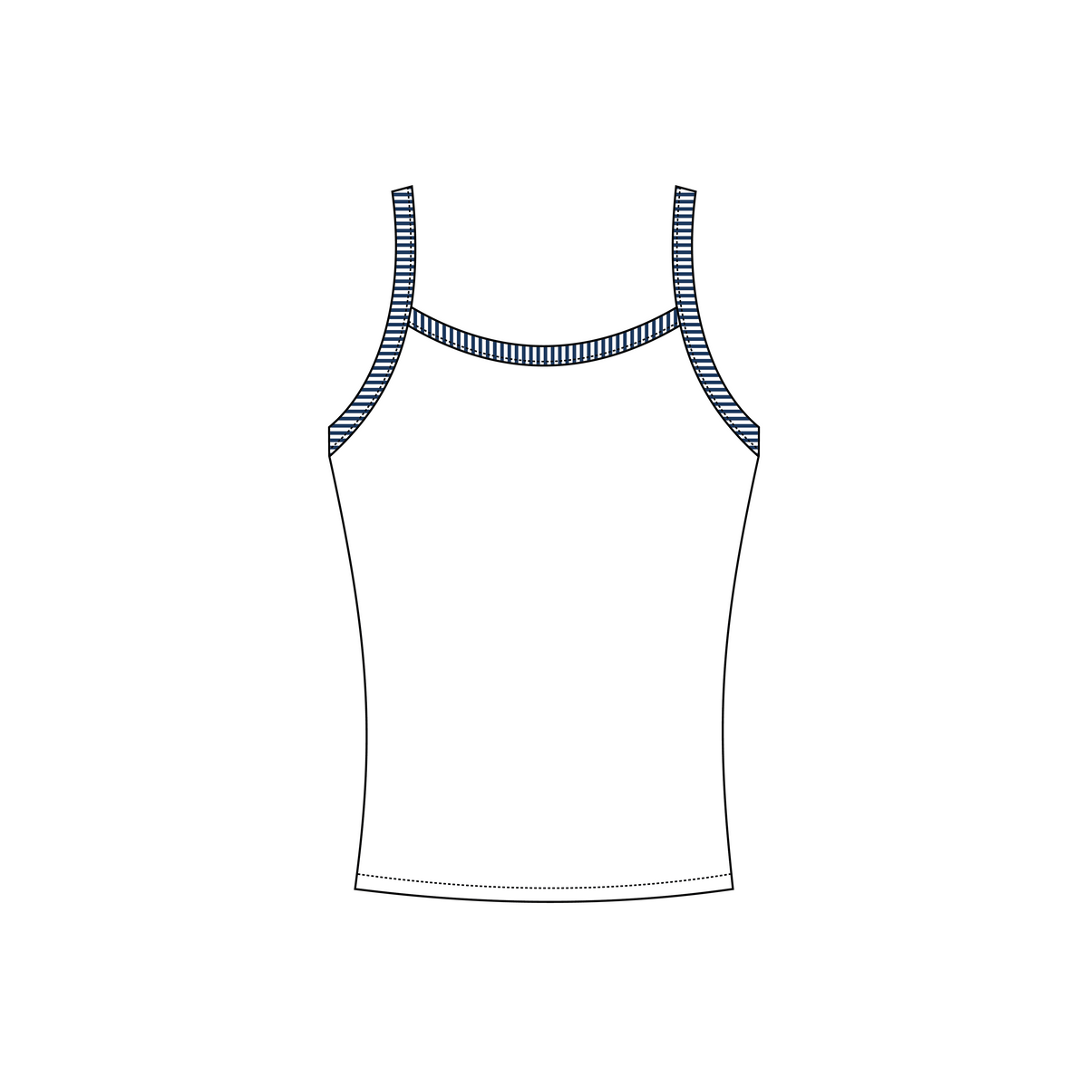 University of Colorado Boulder x Kappa Kappa Gamma 'Bid Day' Evie Tank Top