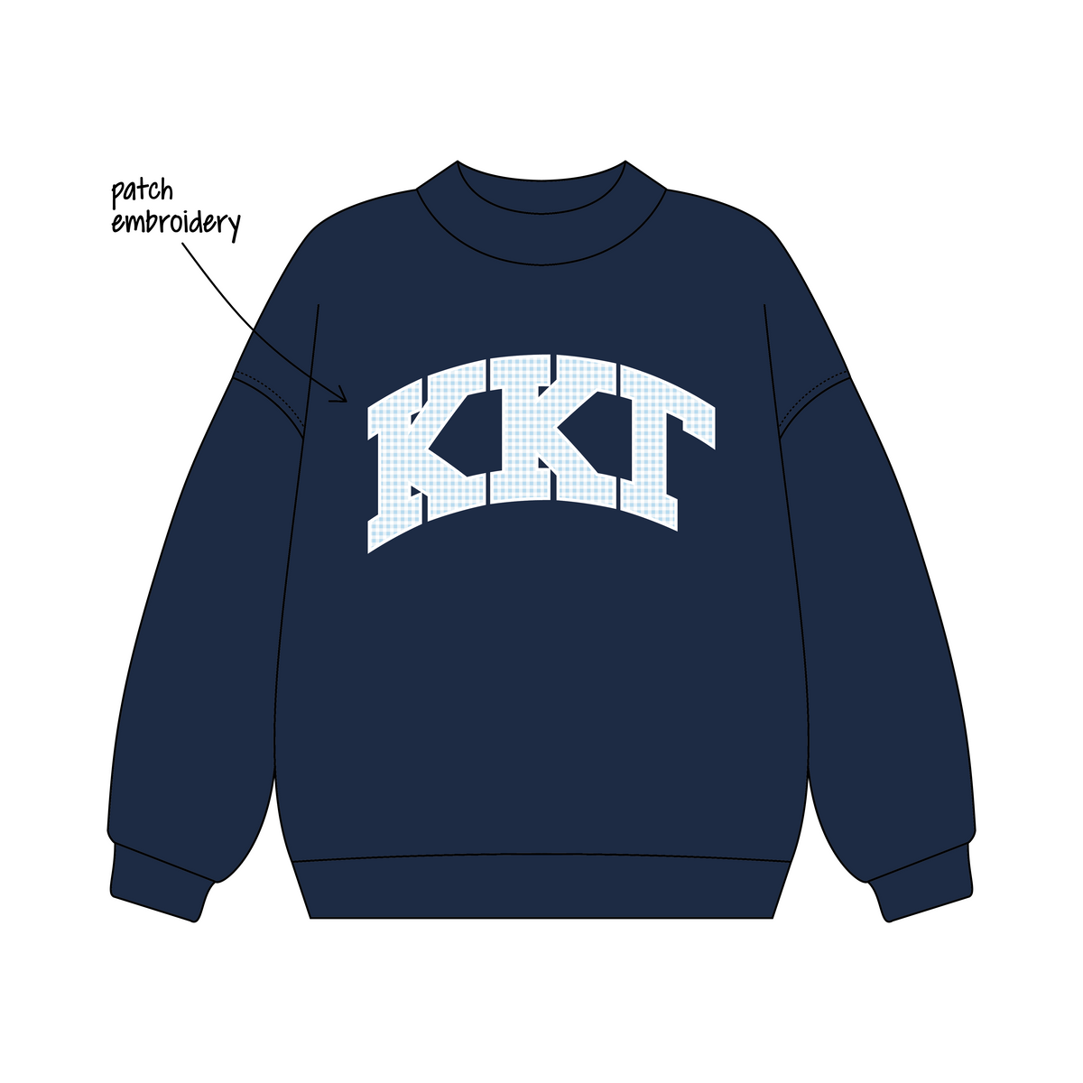 University of Missouri (Mizzou) x Kappa Kappa Gamma 'General Fall Drop' Signature Mockneck