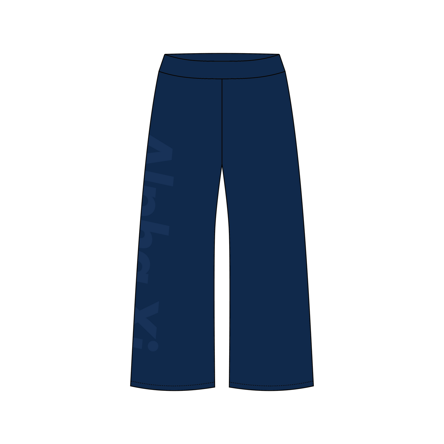 Penn State University x Alpha Xi Delta 'Fall merch' Jagger Wide-Leg Sweatpants