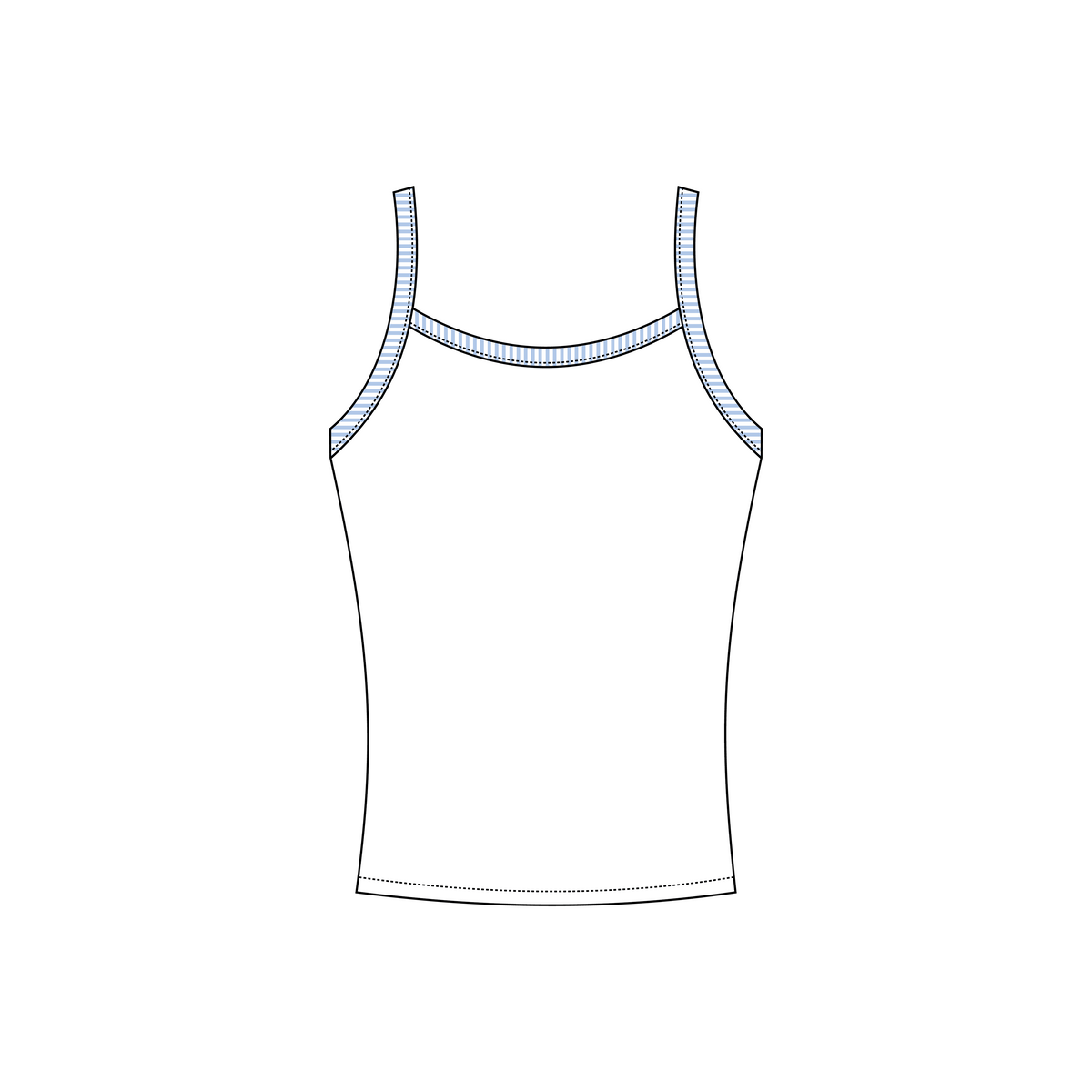 University of Cincinnati x Theta Phi Alpha 'General' Evie Tank Top