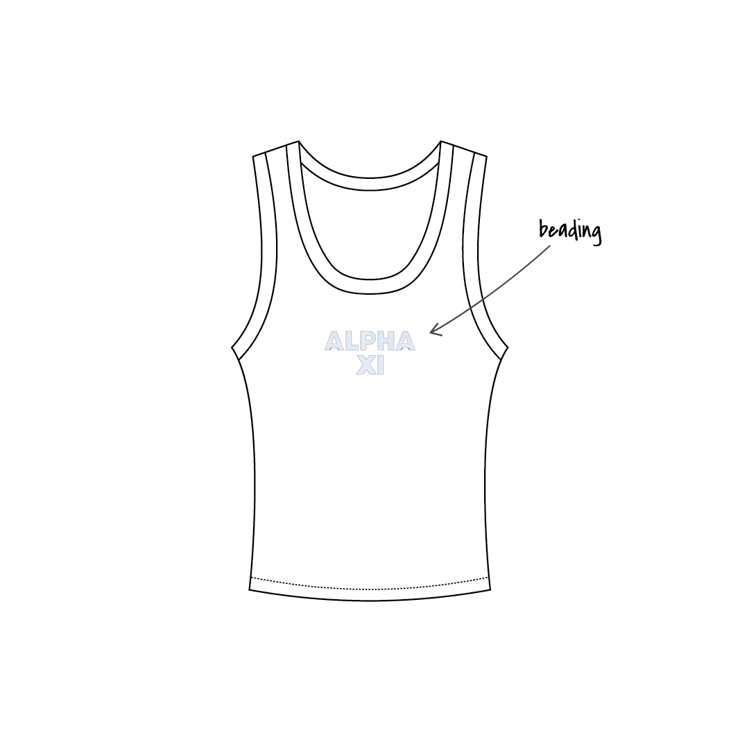 University of Maryland x Alpha Xi Delta 'Spring Recruitment' Nova Tank Top