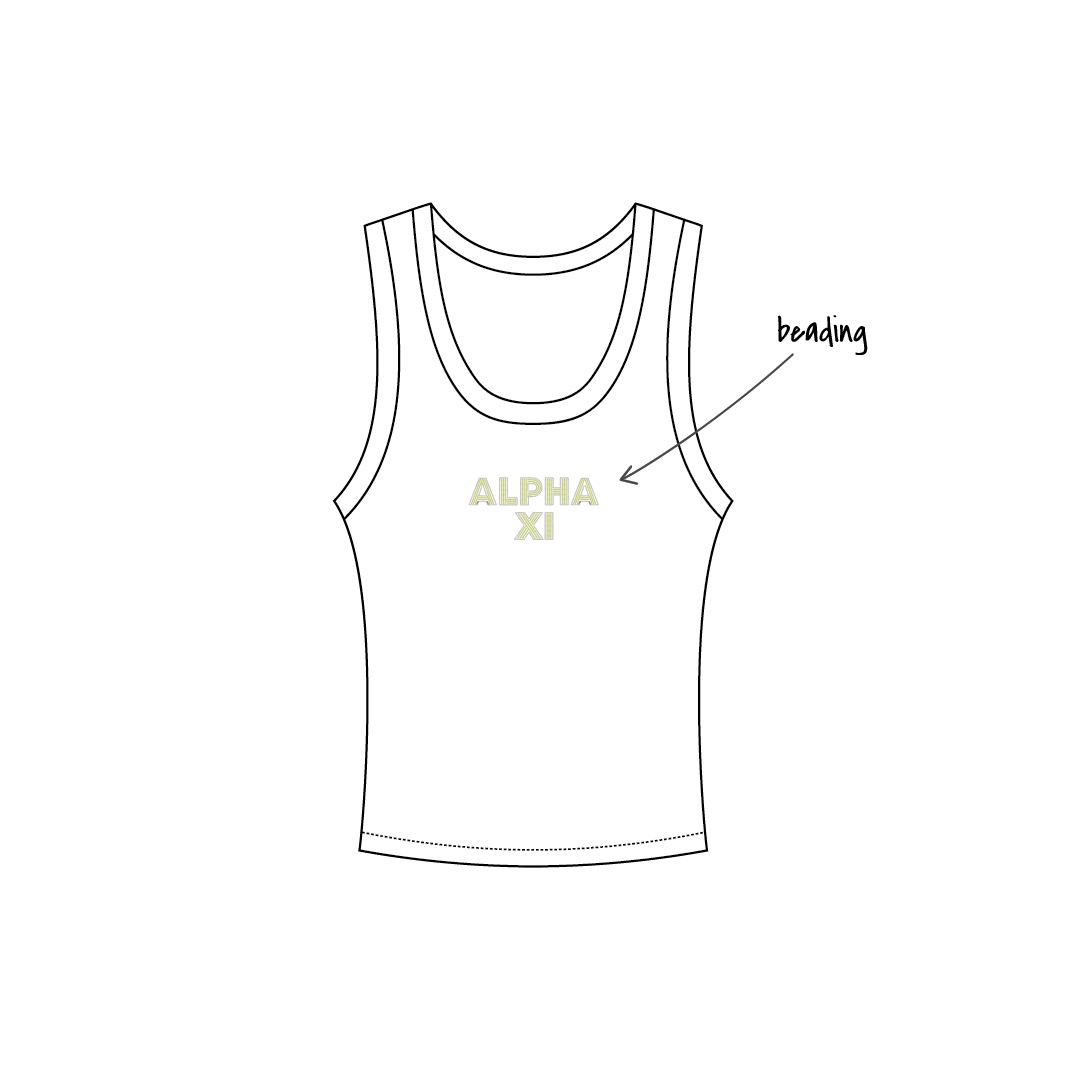 University of Maryland x Alpha Xi Delta 'Spring Recruitment' Nova Tank Top