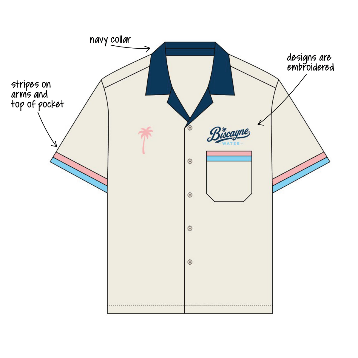 Biscayne Water 'Button Down' Shirt