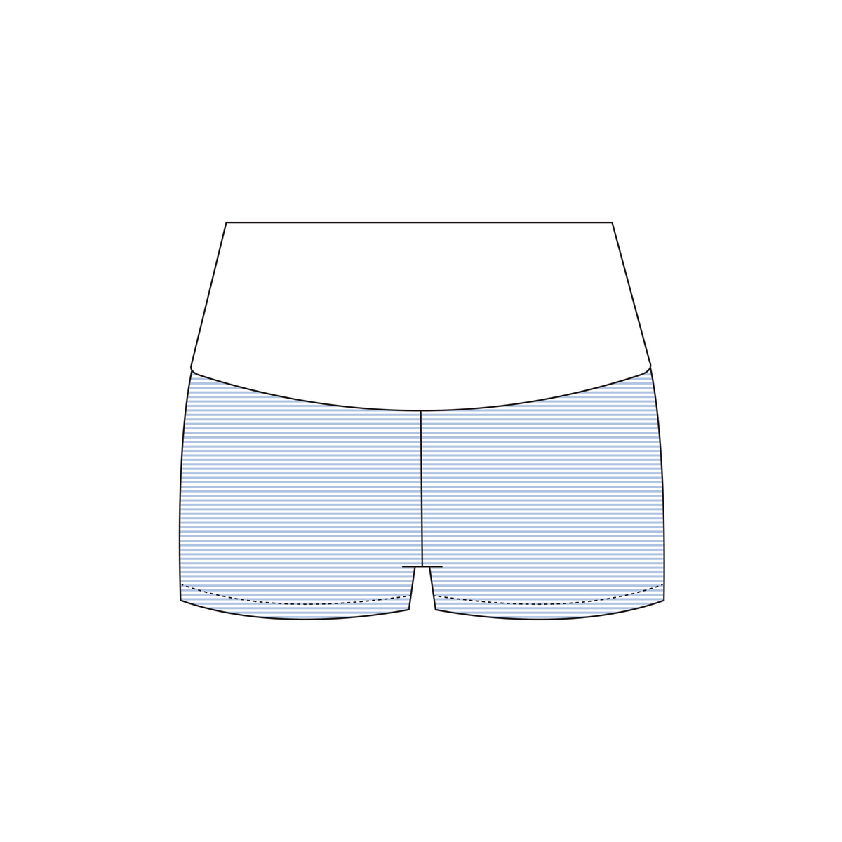 Pepperdine University x Kappa Alpha Theta 'Fall Merch' Haven Foldover Shorts