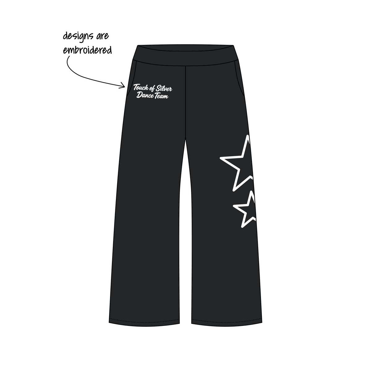 University of Missouri x Blue Springs South High School '2026 Season' Jagger Wide-Leg Sweatpants