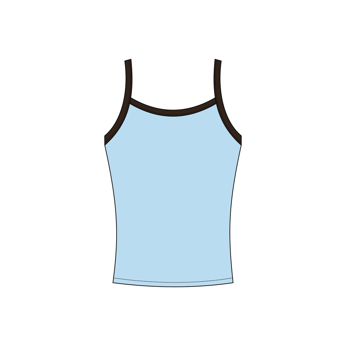 University of Delaware x Alpha Omega Epsilon 'Fall Merch' Evie Tank Top