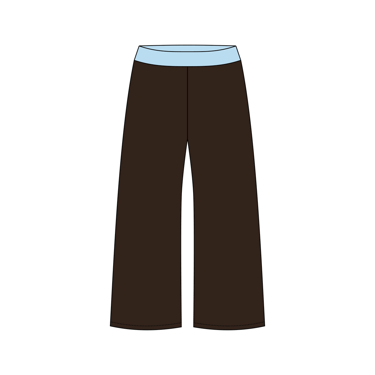 University of Delaware x Alpha Omega Epsilon 'Fall Merch' Jagger Wide-Leg Sweatpants