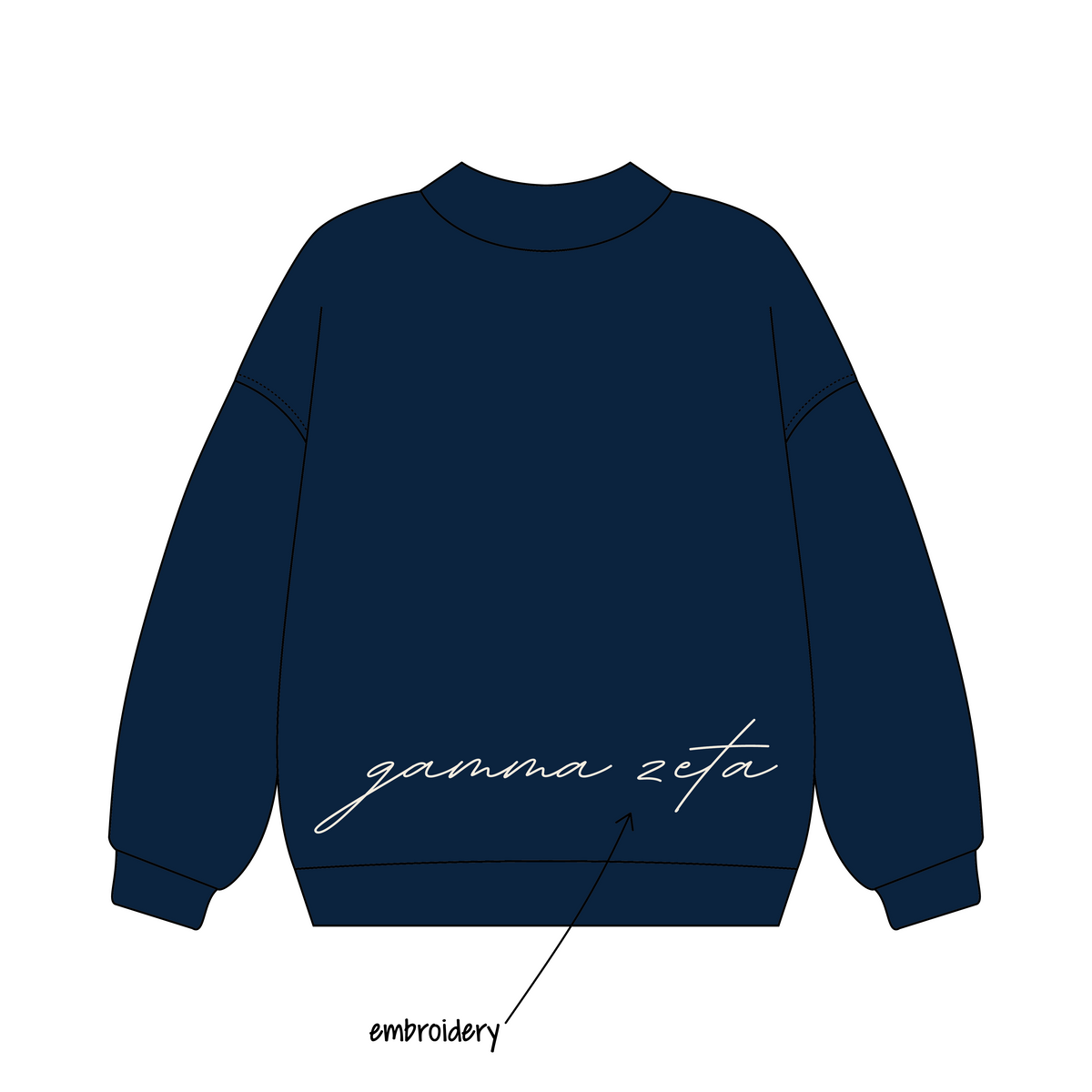 University of Arizona x Kappa Kappa Gamma 'Wellness Week 2026' Signature Mockneck