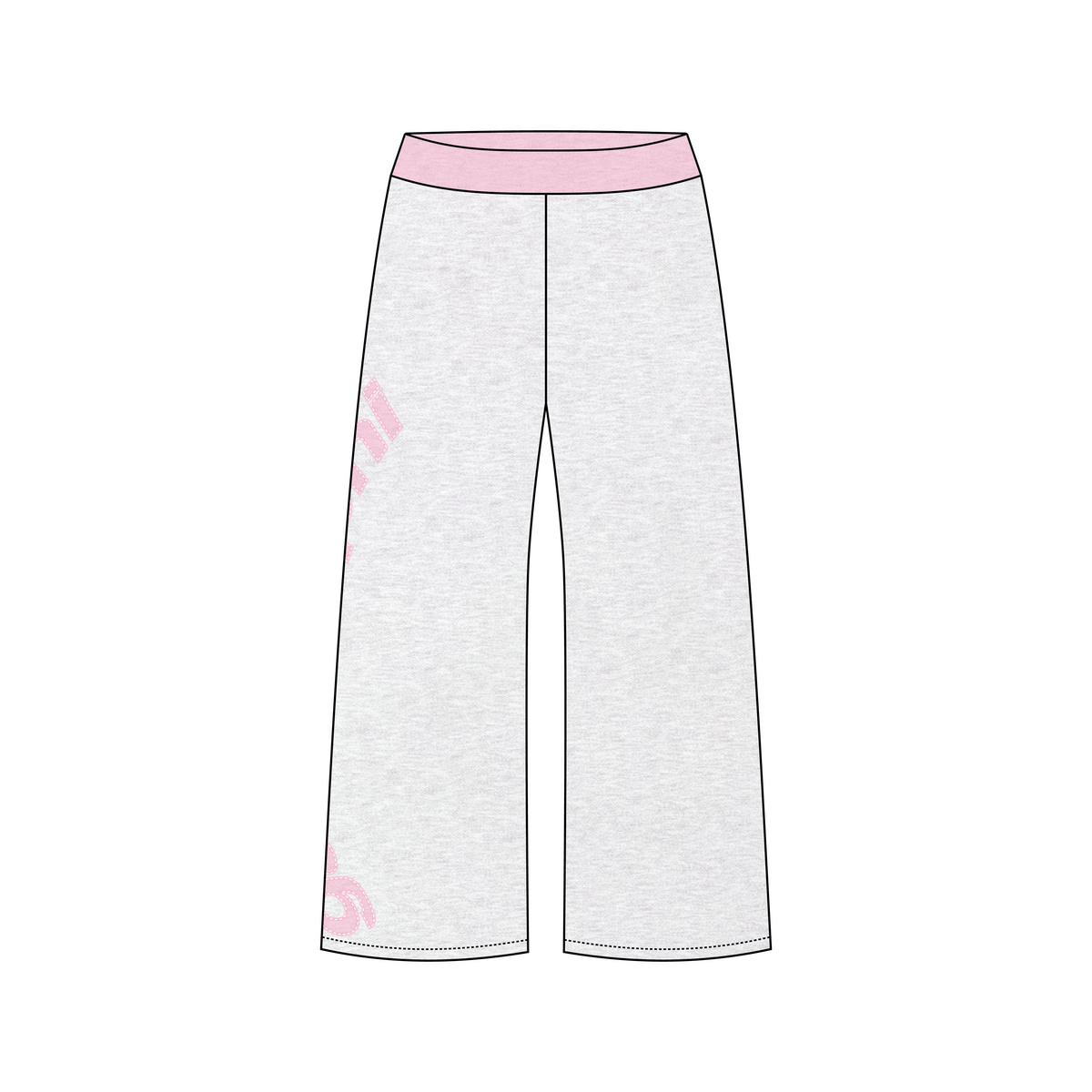 University of Connecticut x Gamma Phi Beta 'Fall merch' Jagger Wide-Leg Sweatpants