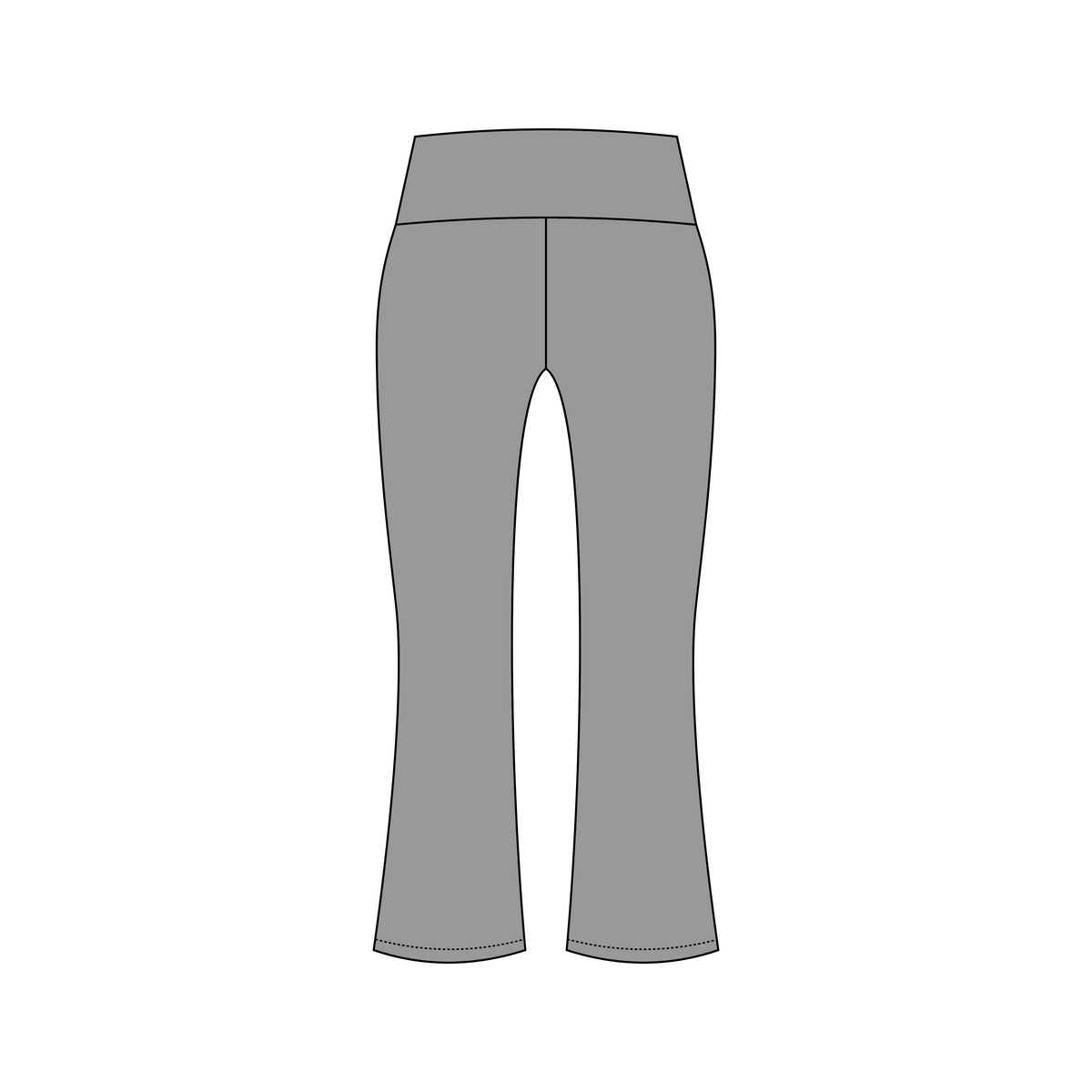 University of South Carolina x Alpha Chi Omega 'Senior merch' Becca Foldover Yoga Pants