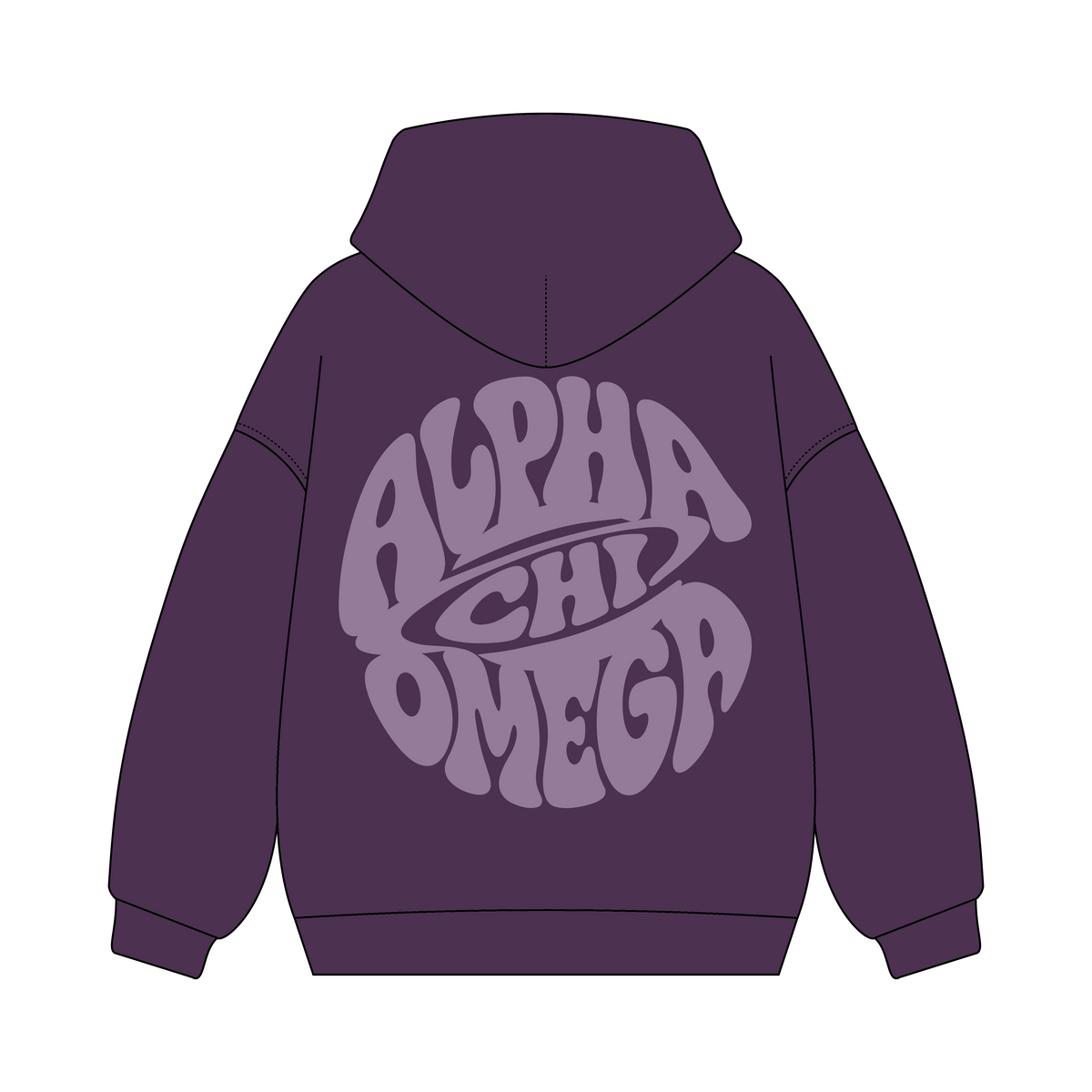 Georgia Institute of Technology x Alpha Chi Omega 'Merch' Signature Hoodie