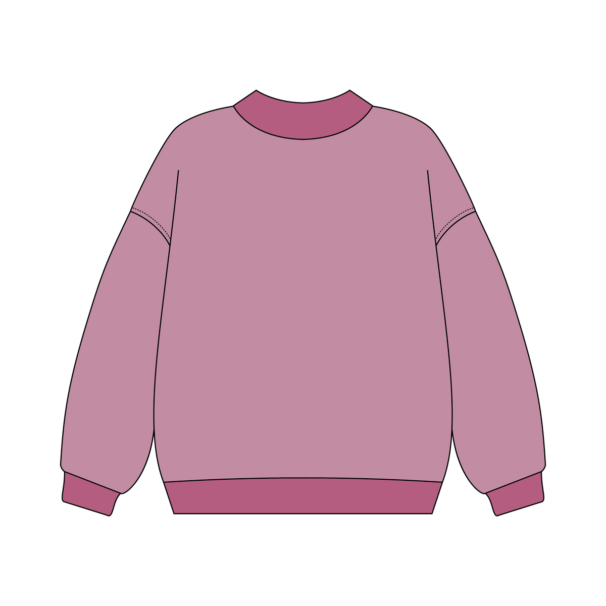 Georgia Institute of Technology x Phi Mu 'New Member Merch' Signature Mockneck