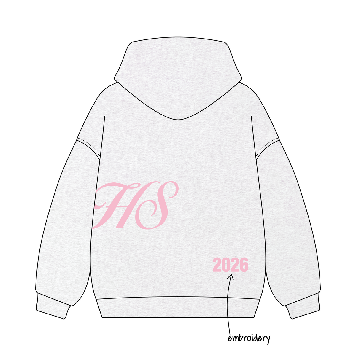 Saint Patrick High School x Cheer Team 'Christmas team gift' Signature Hoodie