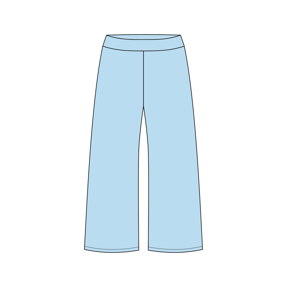 University of Wisconsin-Madison x Delta Delta Delta 'New member merch' Jagger Wide-Leg Sweatpants