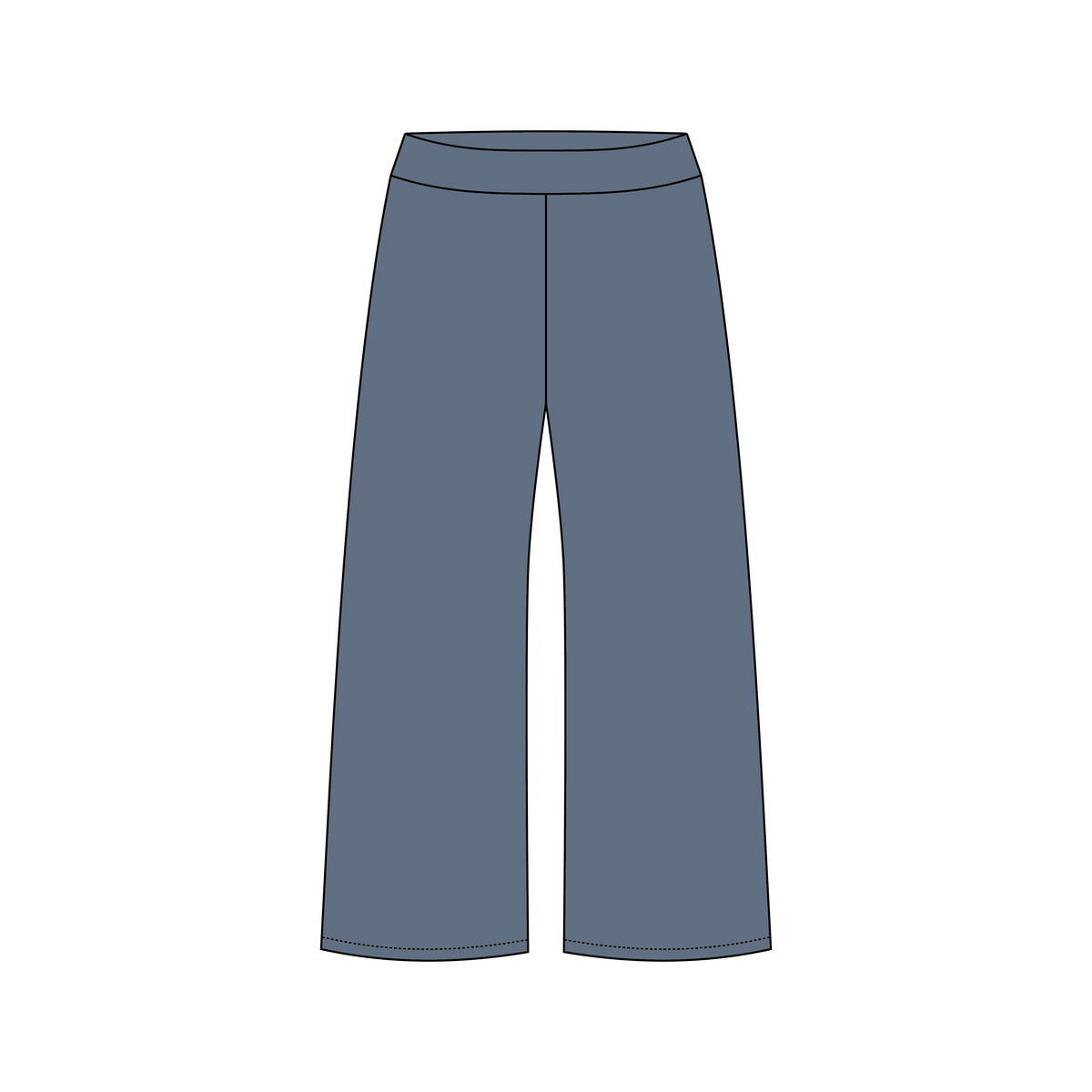 Villanova University x Delta Delta Delta 'Winter Sweat Sets' Jagger Wide-Leg Sweatpants