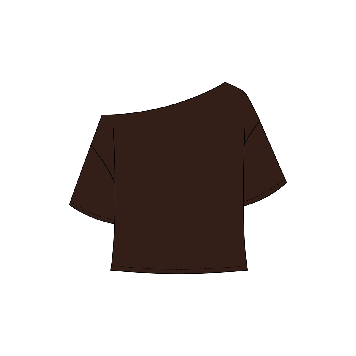 Wake Forest University x Kappa Kappa Gamma 'Fall Merch Drop' Ella Cut Off Tee