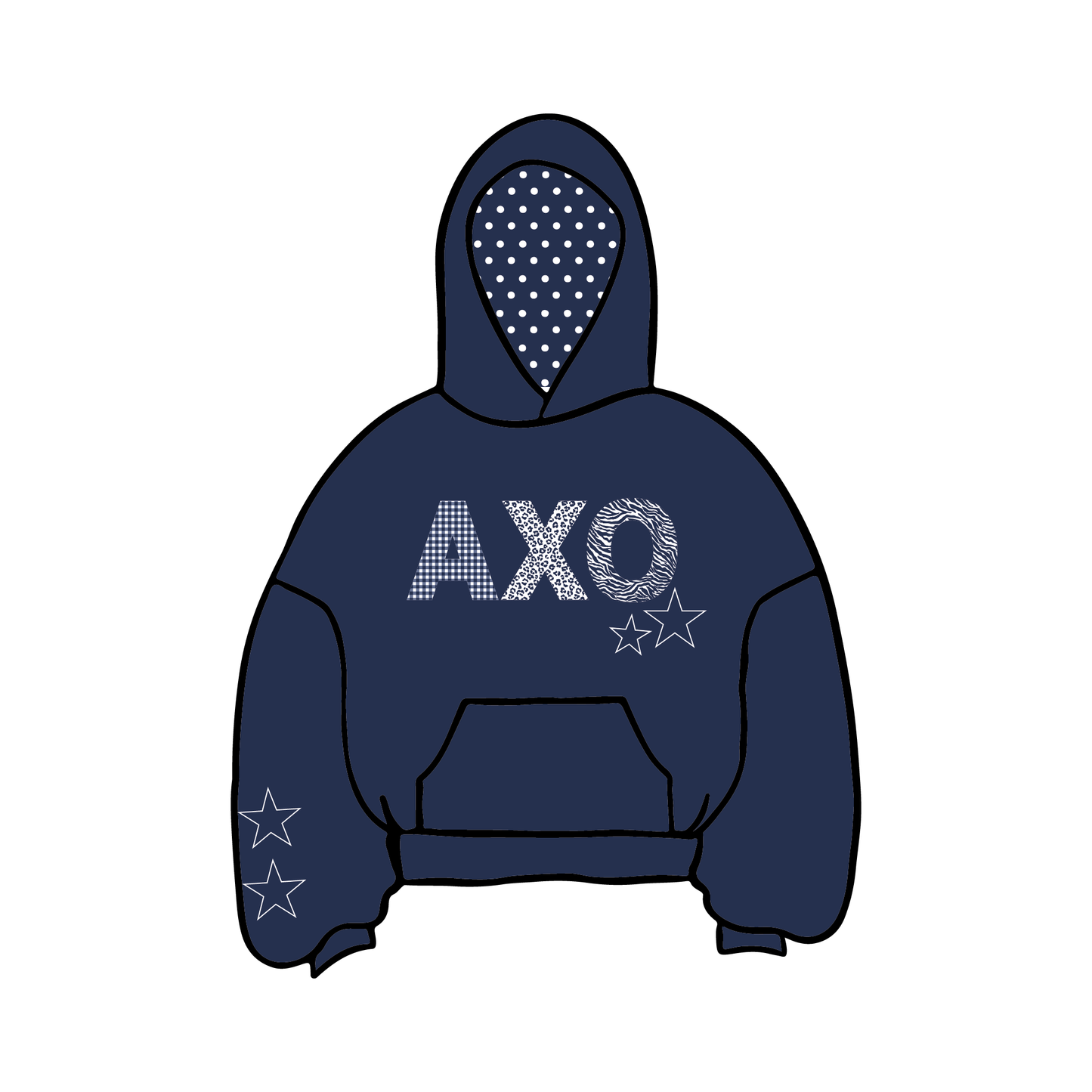 University Of California Berkeley X Alpha Chi Omega 'General' Hoodie