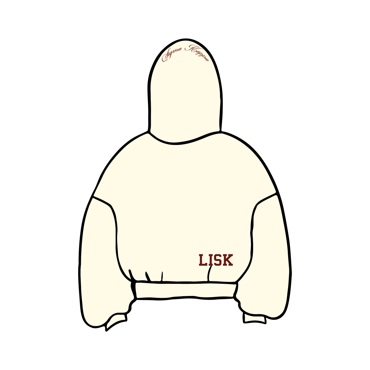 Arizona State University x Sigma Kappa 'Spring Set' Hoodie