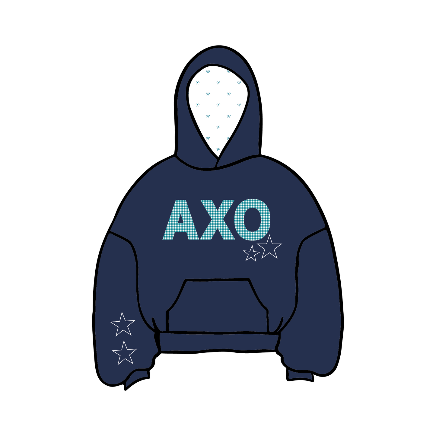 Ball State University x Alpha Chi Omega 'Take Back the Night' Hoodie
