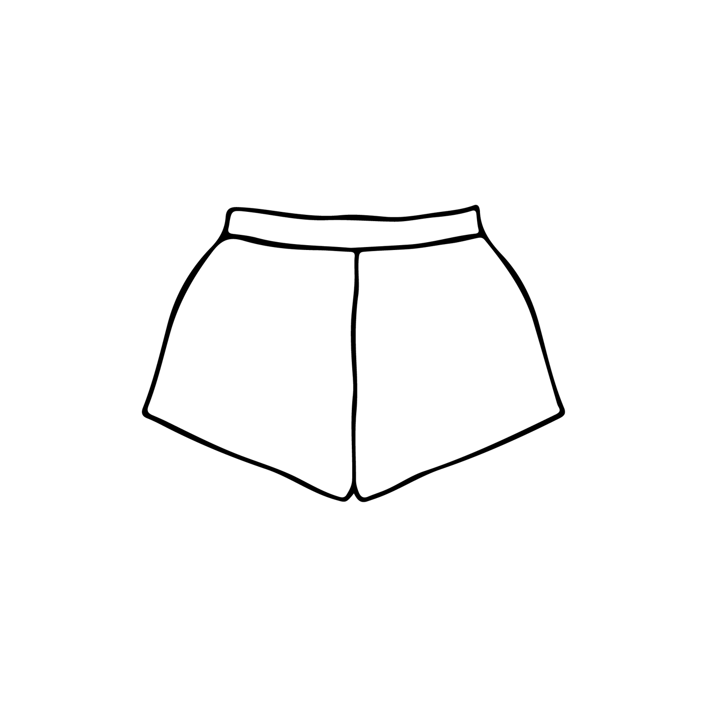 Ball State University x Delta Zeta 'I Love DZ' Sweatshorts