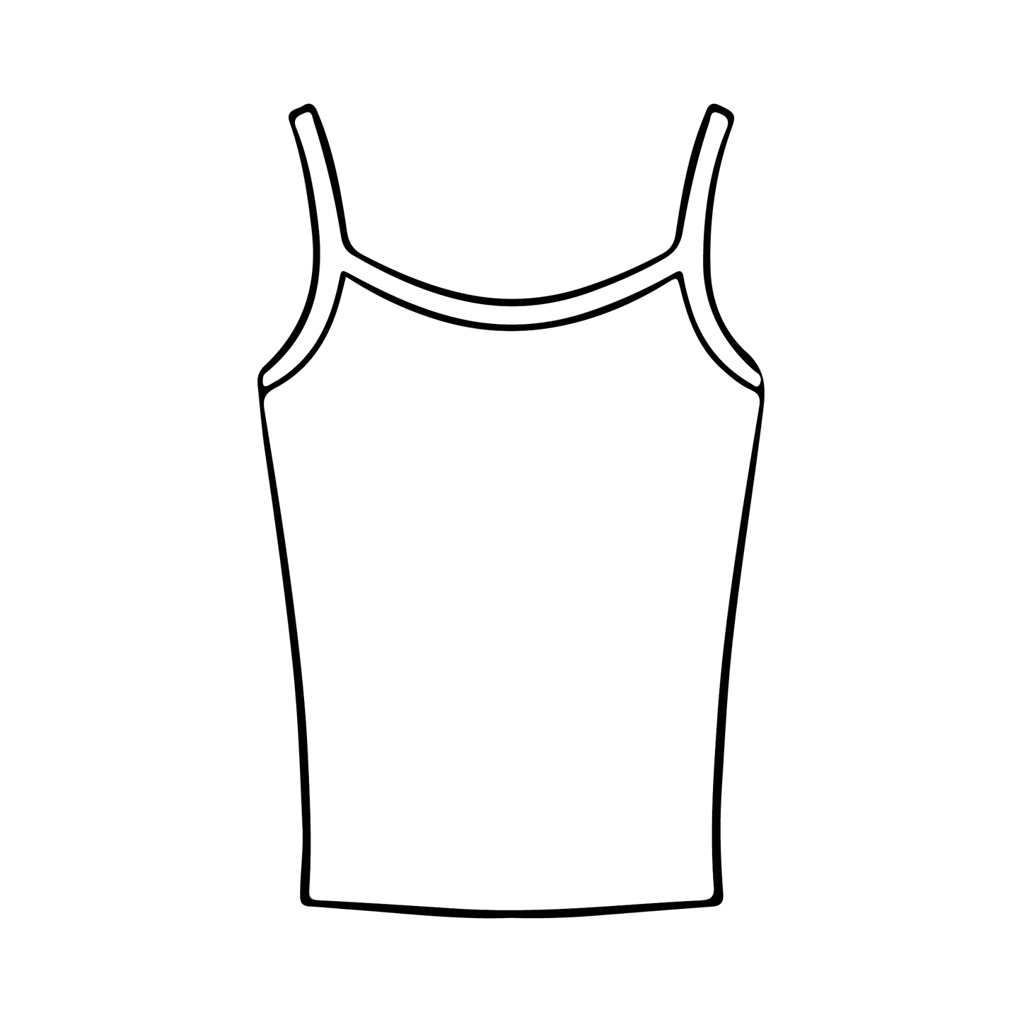 California Polytechnic State University, San Luis Obispo x Alpha Omicron Pi 'First Day of School' Spaghetti Tank