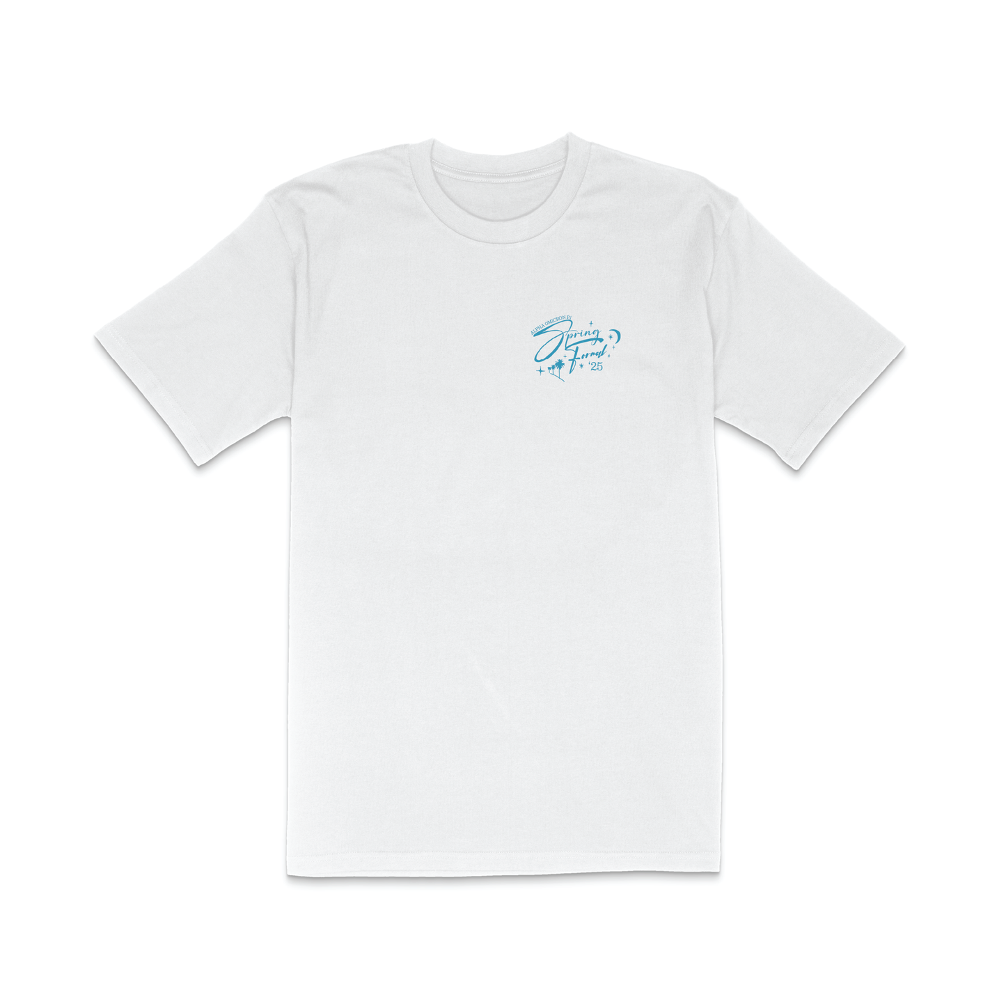 California Polytechnic State University, San Luis Obispo x Alpha Omicron Pi 'Spring Formal' Tee